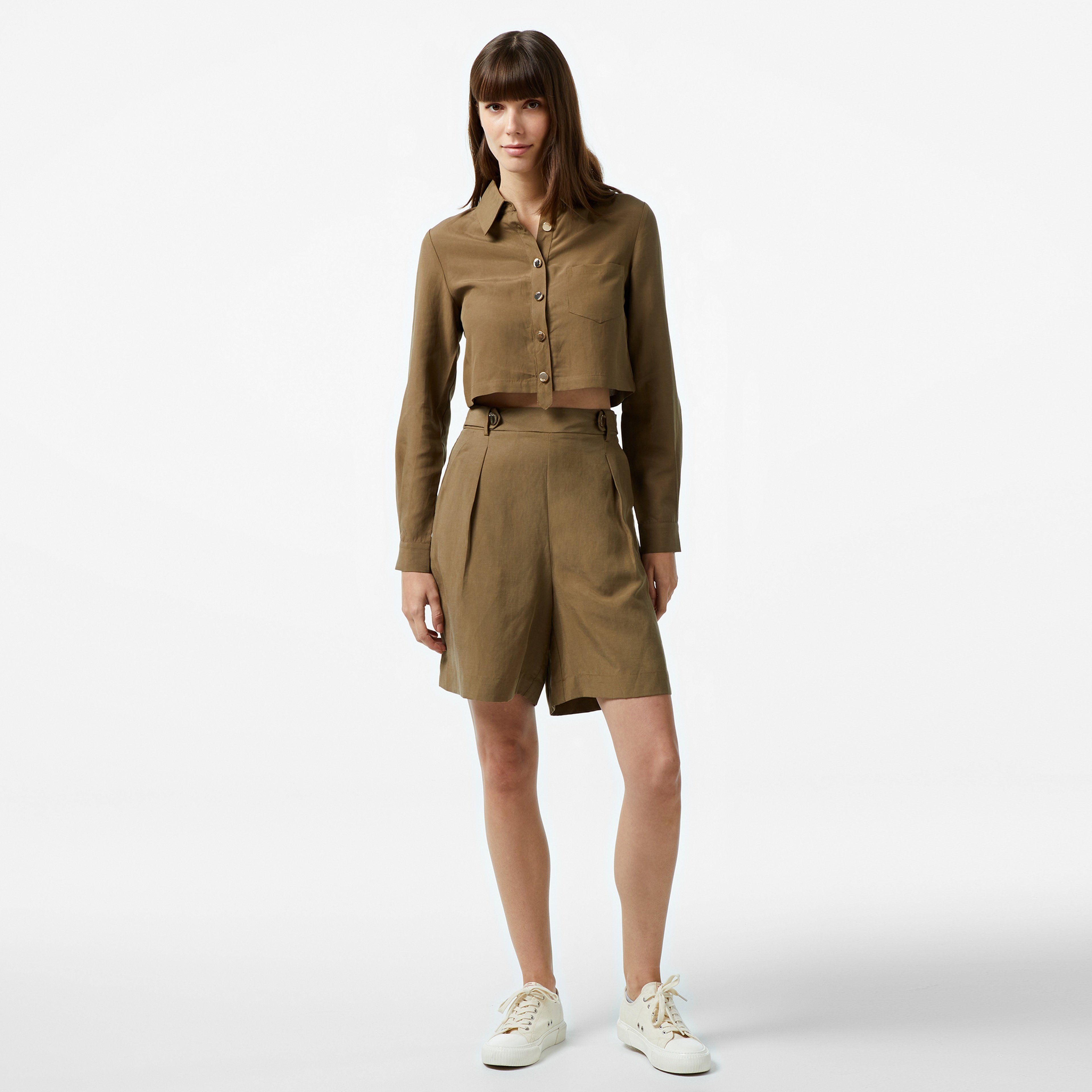 Liu Jo Kadın Haki Şort