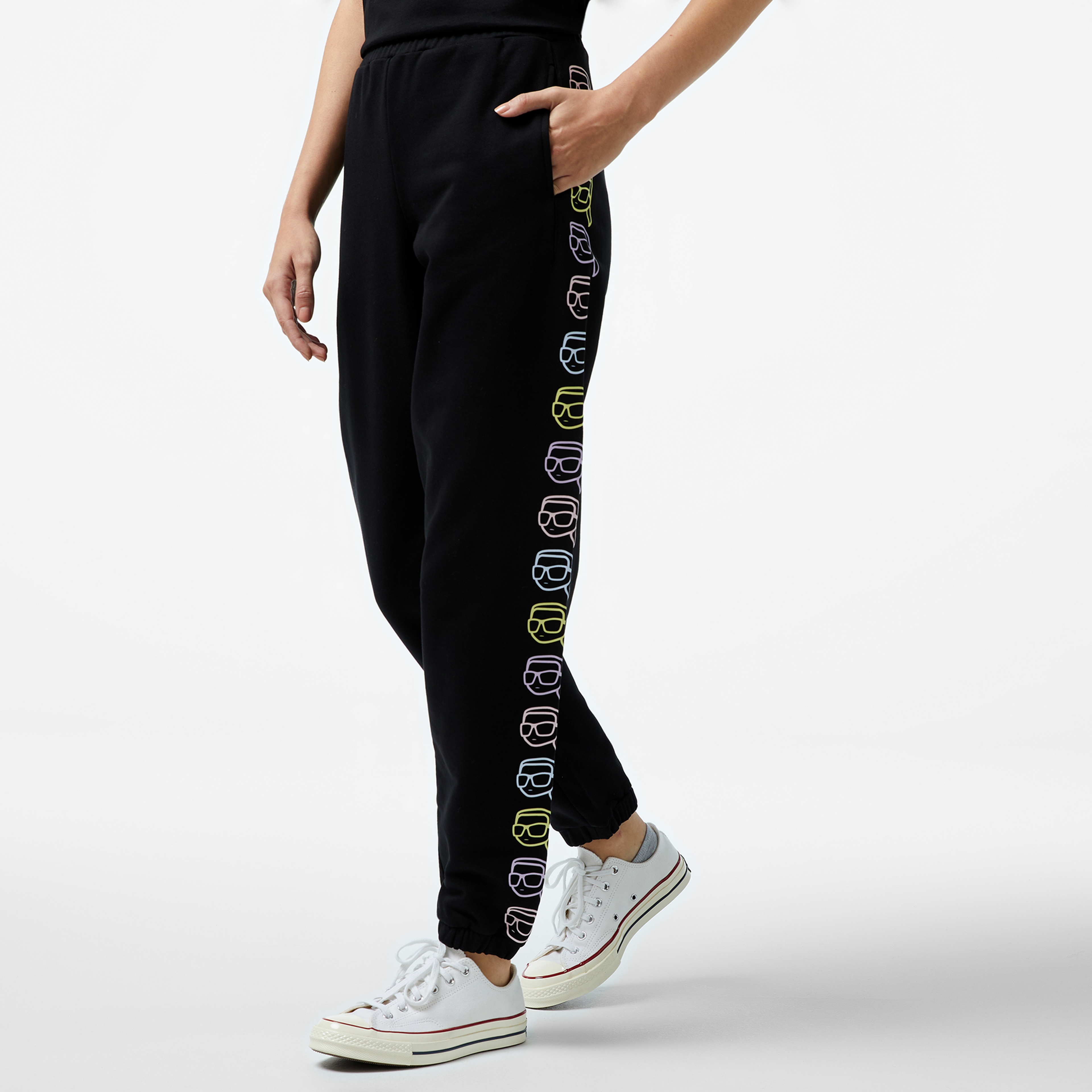 Karl Lagerfeld Kadın Siyah Eşofman Altı