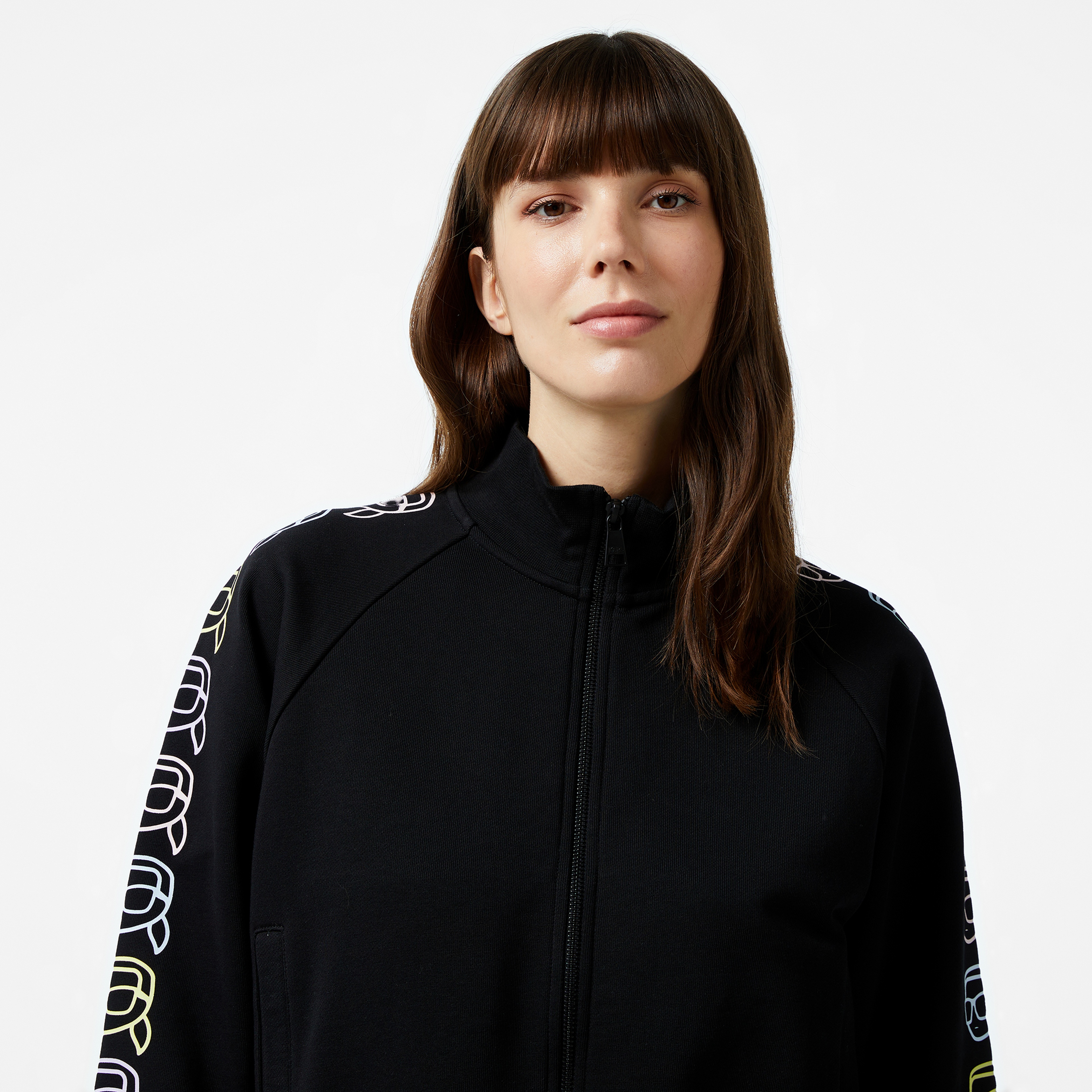 Karl Lagerfeld Kadın Siyah Sweatshirt