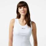 Karl Lagerfeld Kadın Beyaz T-Shirt