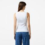 Karl Lagerfeld Kadın Beyaz T-Shirt