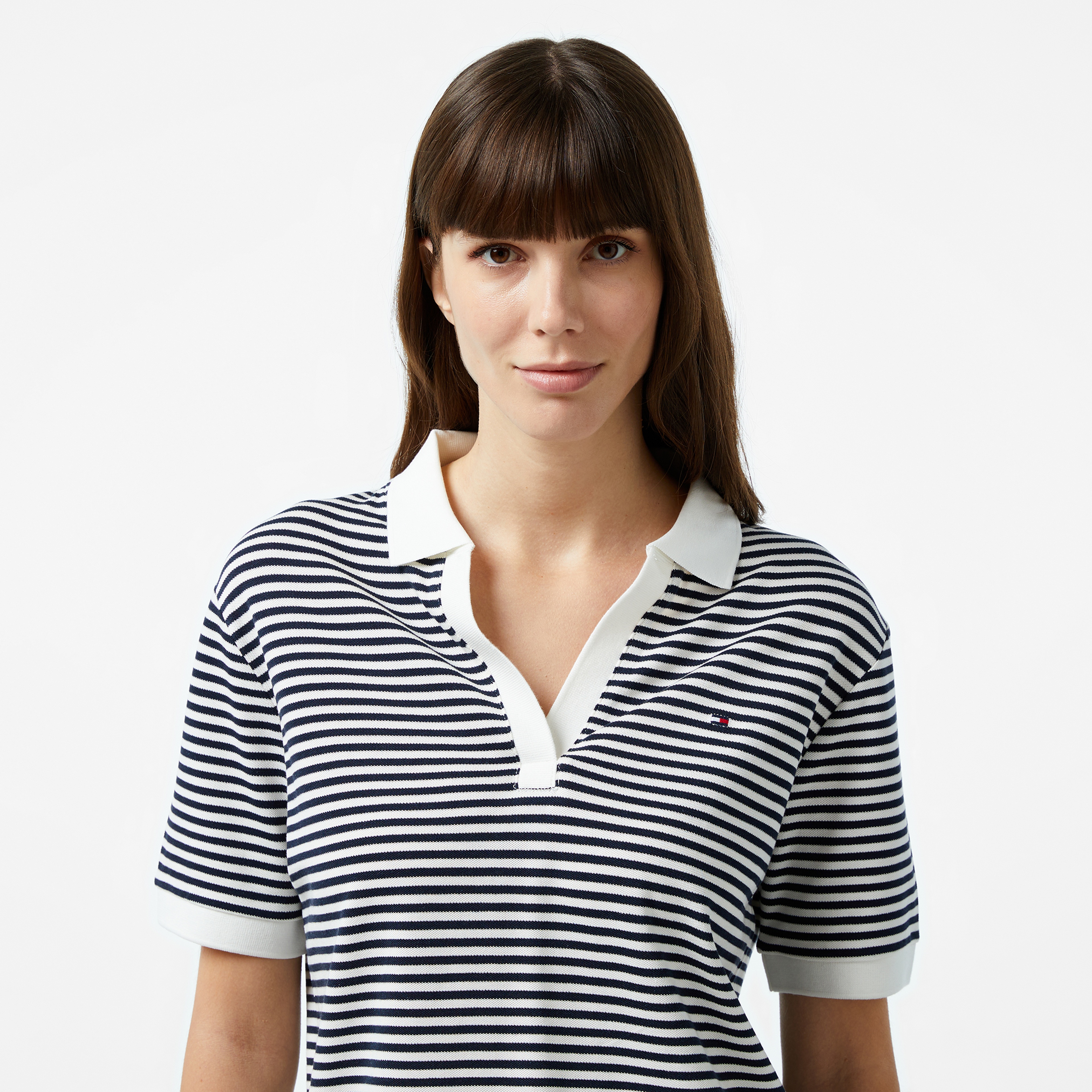 Tommy Hilfiger Kadın Beyaz Polo