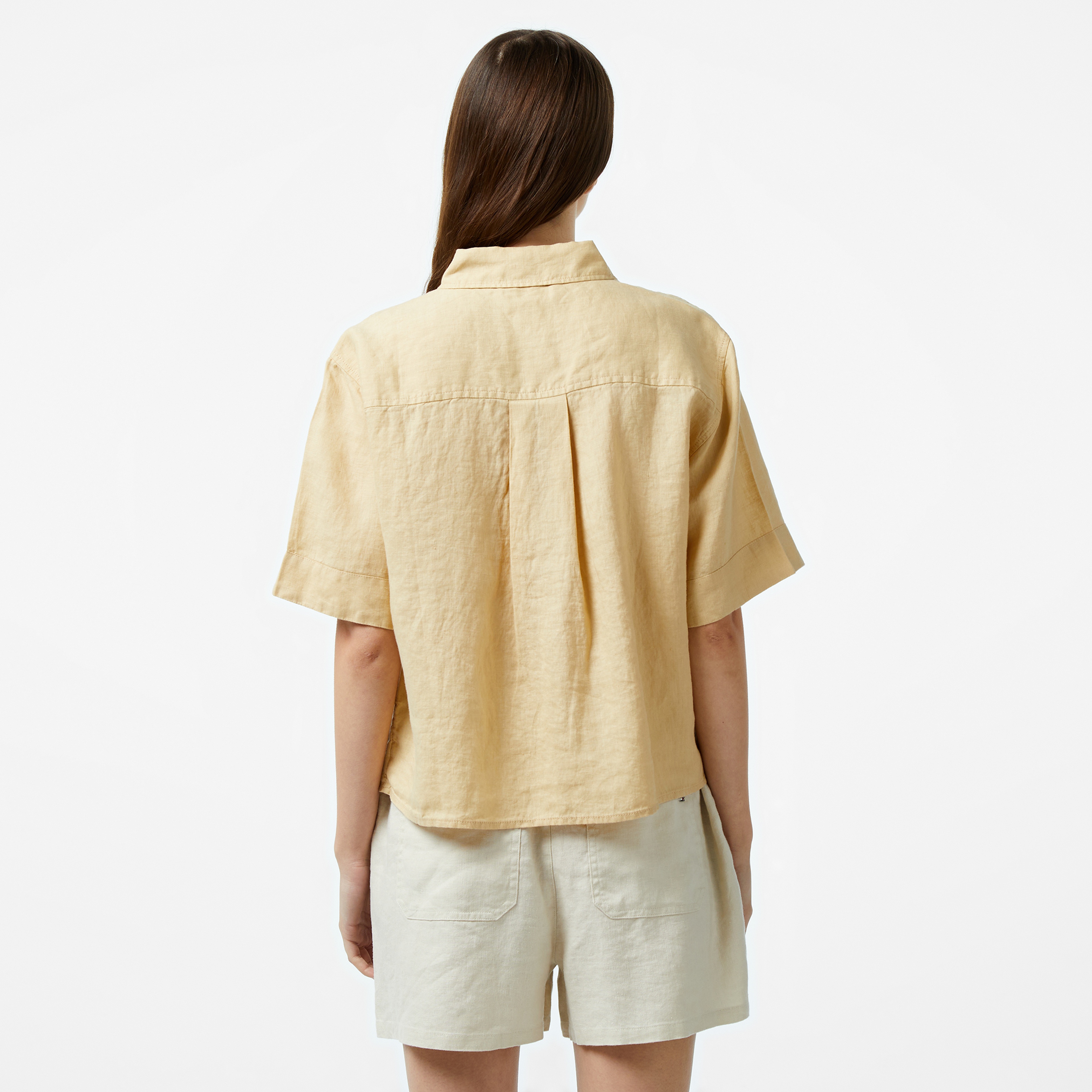 Tommy Hilfiger Kadın Bej Gömlek