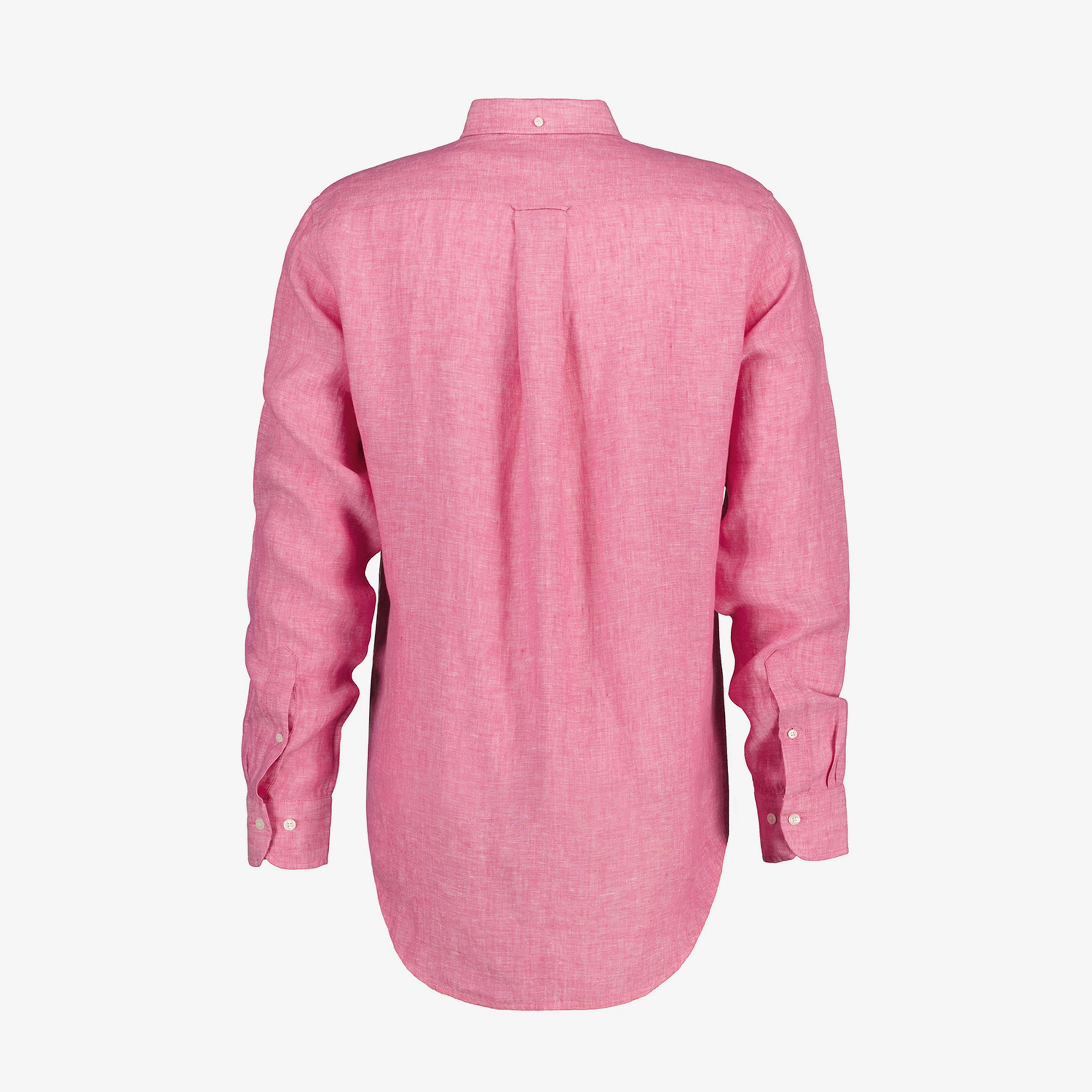 GANT Erkek Pembe Regular Fit Keten Gömlek