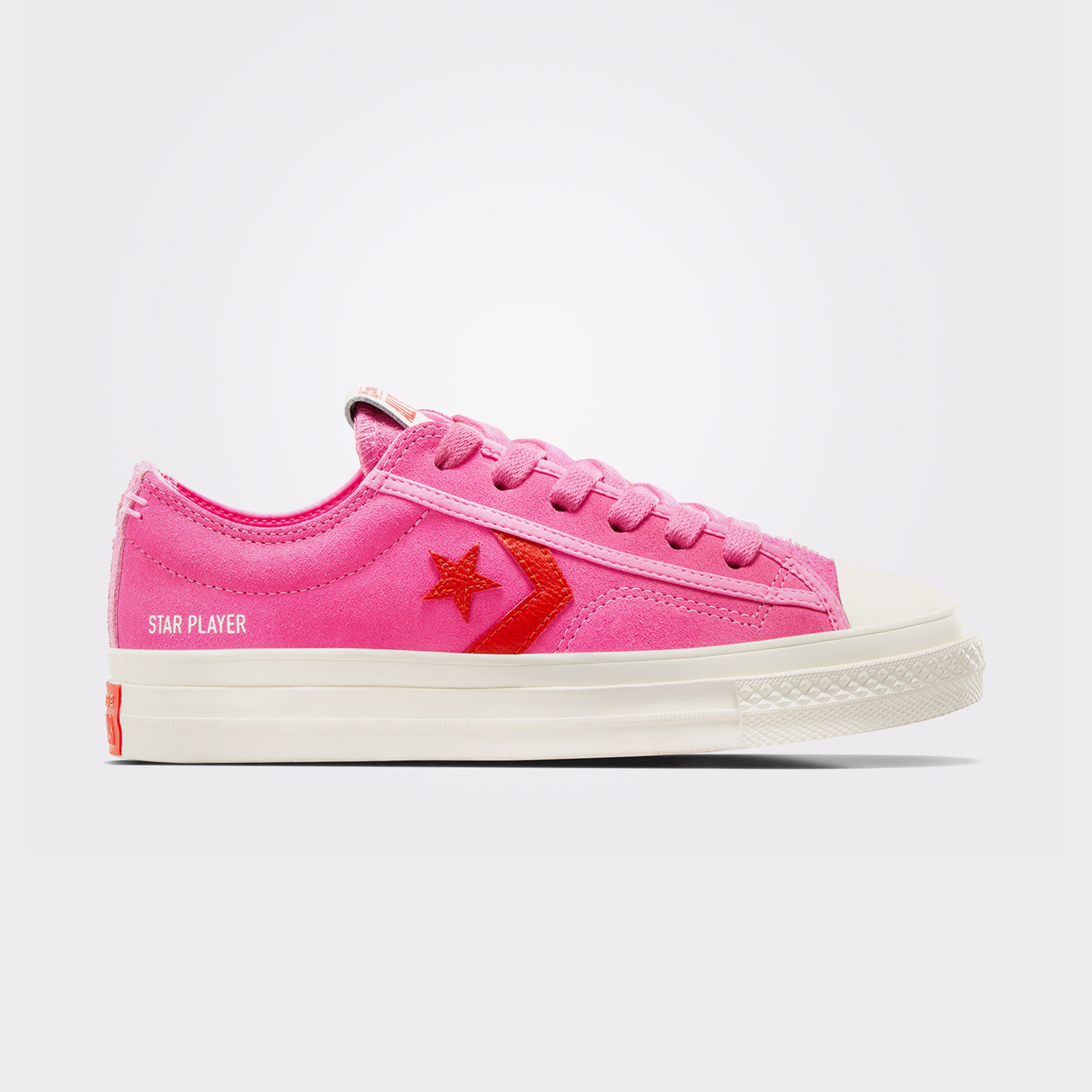 Converse Star Player 76 Suede Erkek Pembe Sneaker