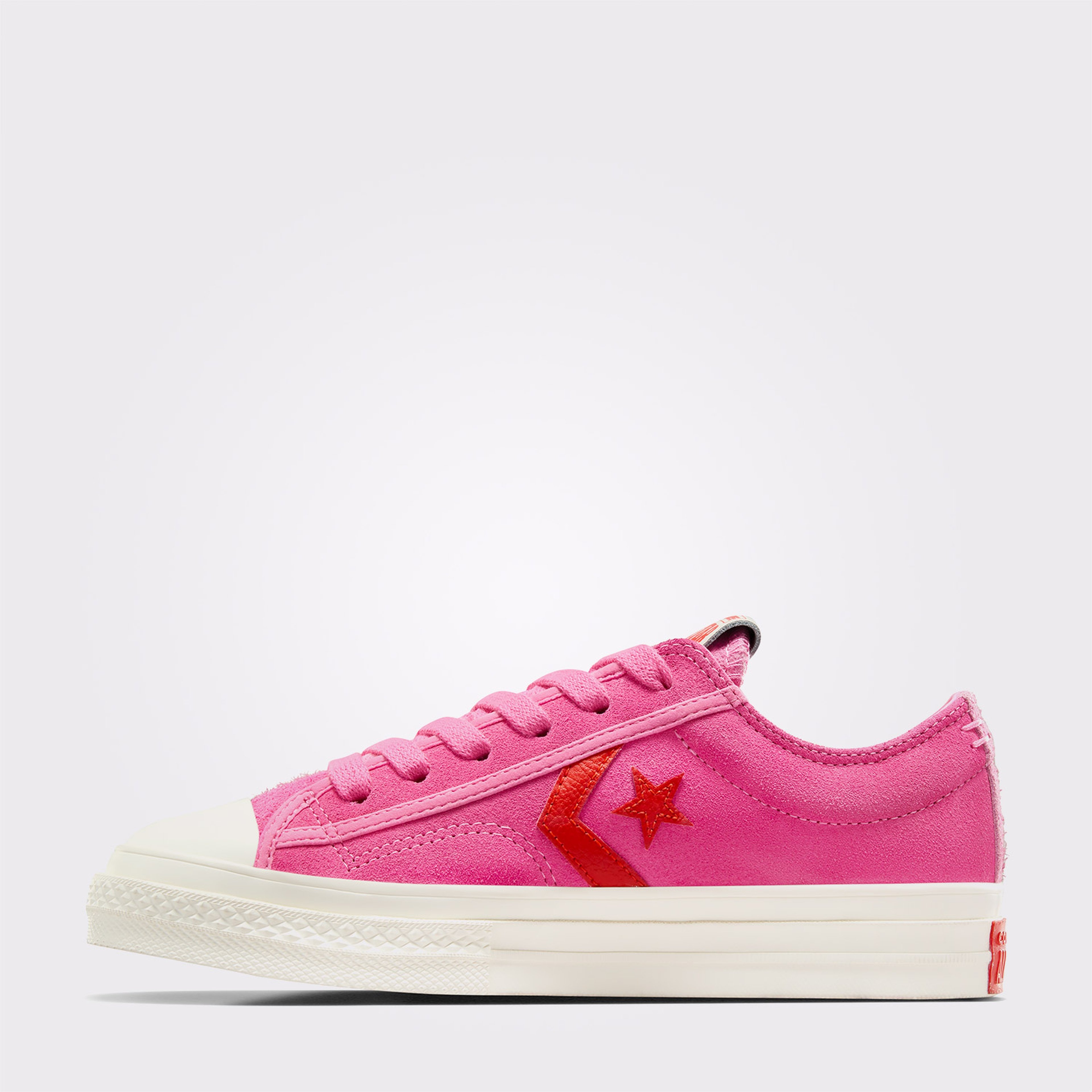 Converse Star Player 76 Suede Erkek Pembe Sneaker