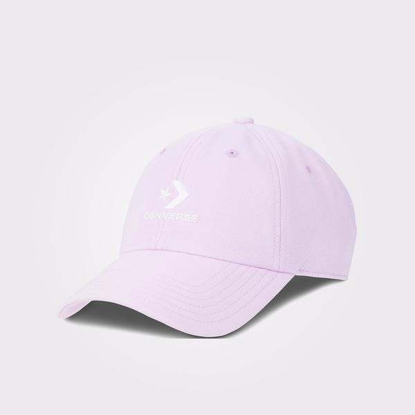 Converse Logo Lock-Up Unisex Lila Şapka