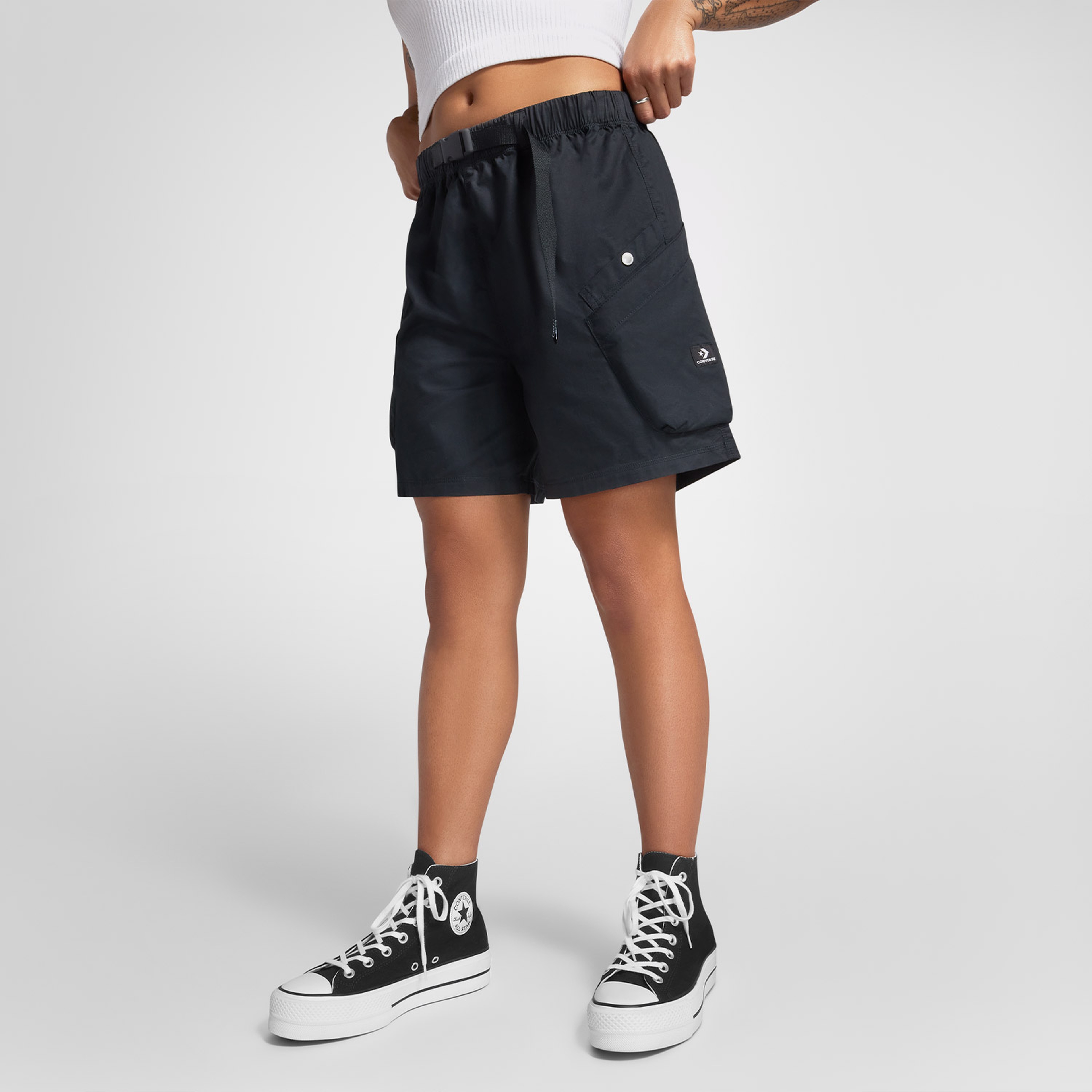 Converse Utility Kadın Siyah Şort