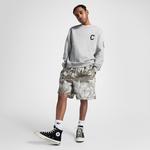 Converse Classic Desenli Erkek Gri Şort