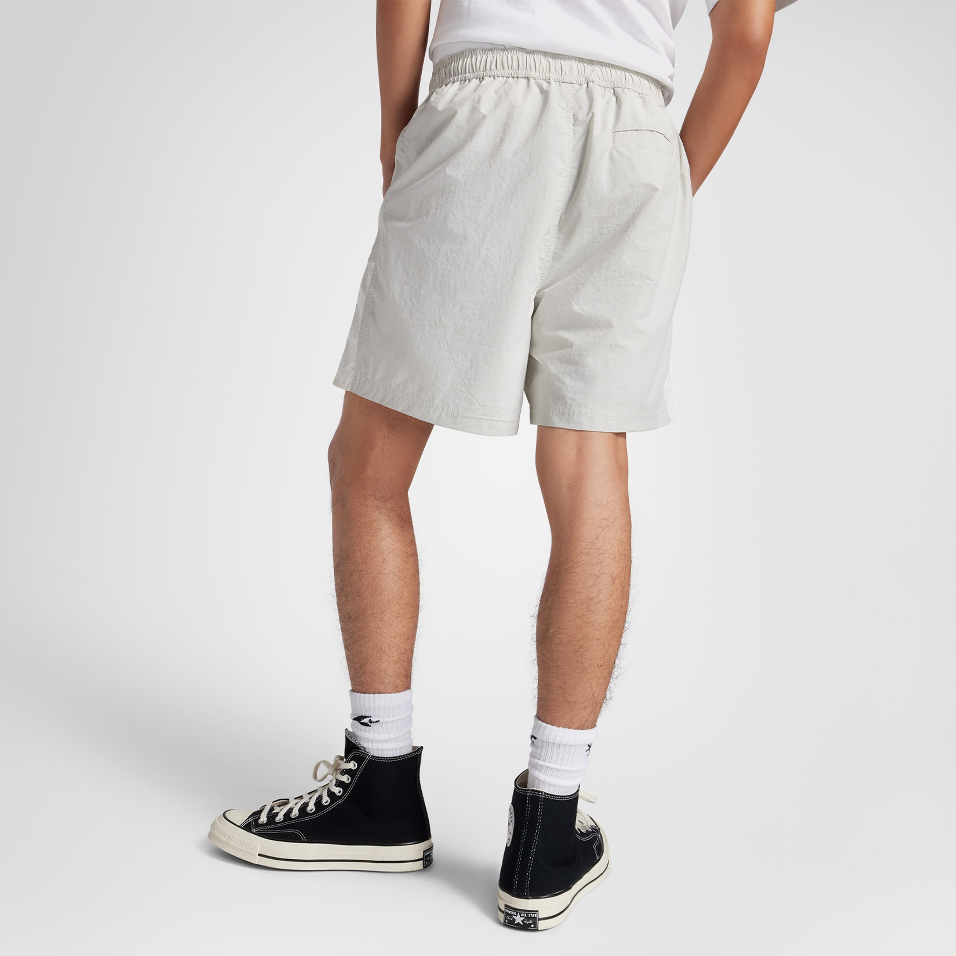 Converse Starsprinter Renk Bloklu Erkek Bej Şort