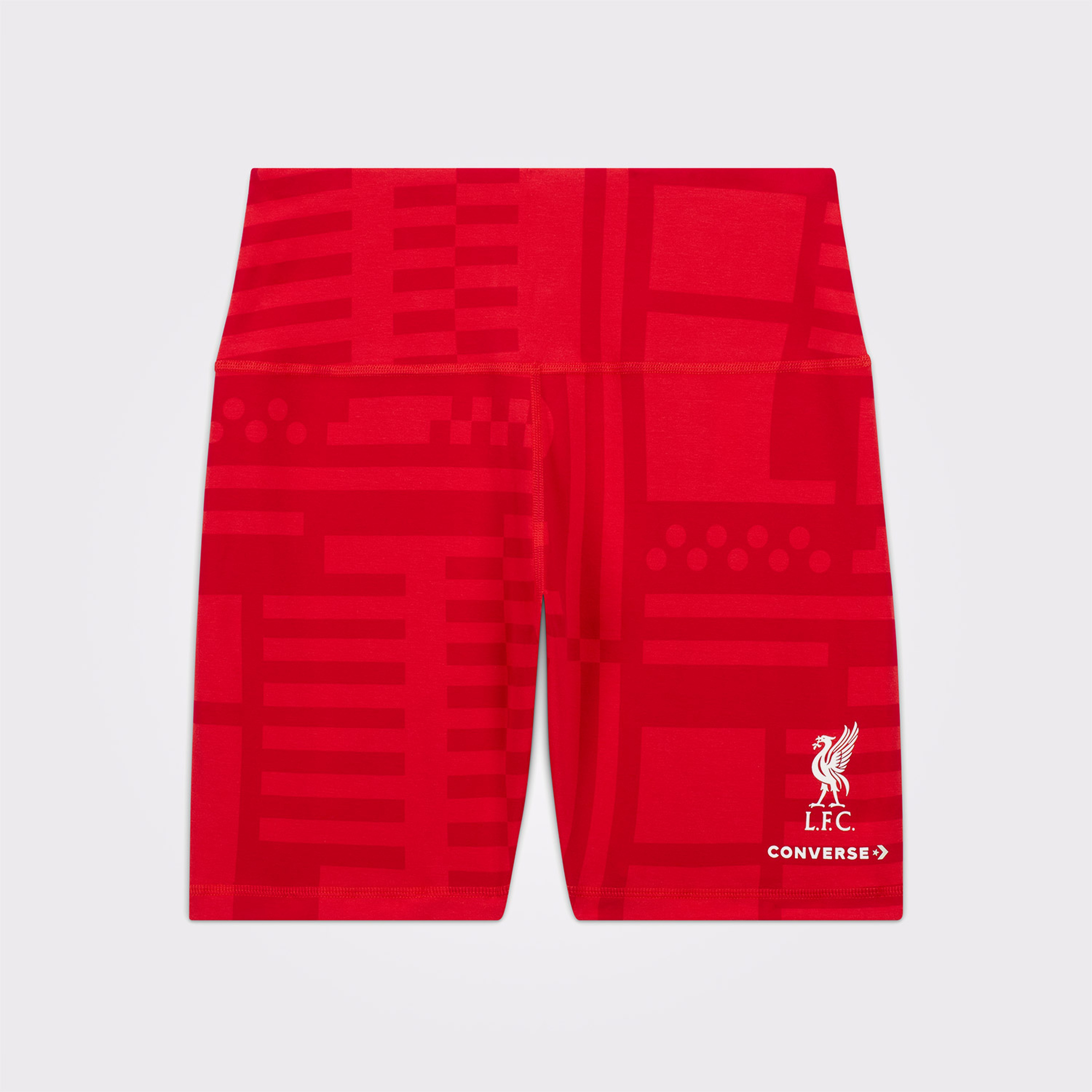 Converse x LFC  Desenli Kadın Kırmızı Tayt