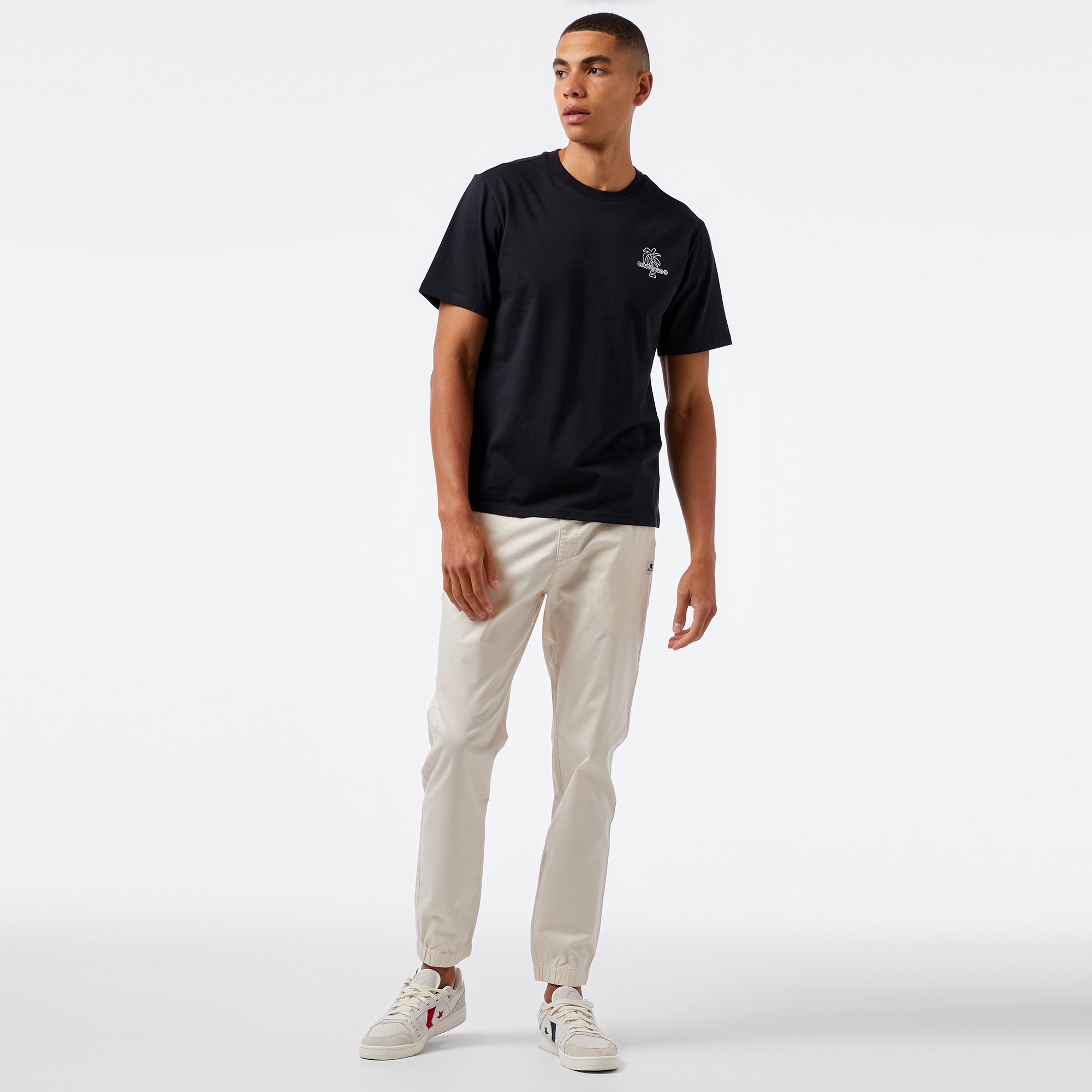 Converse Classic Erkek Siyah T-Shirt