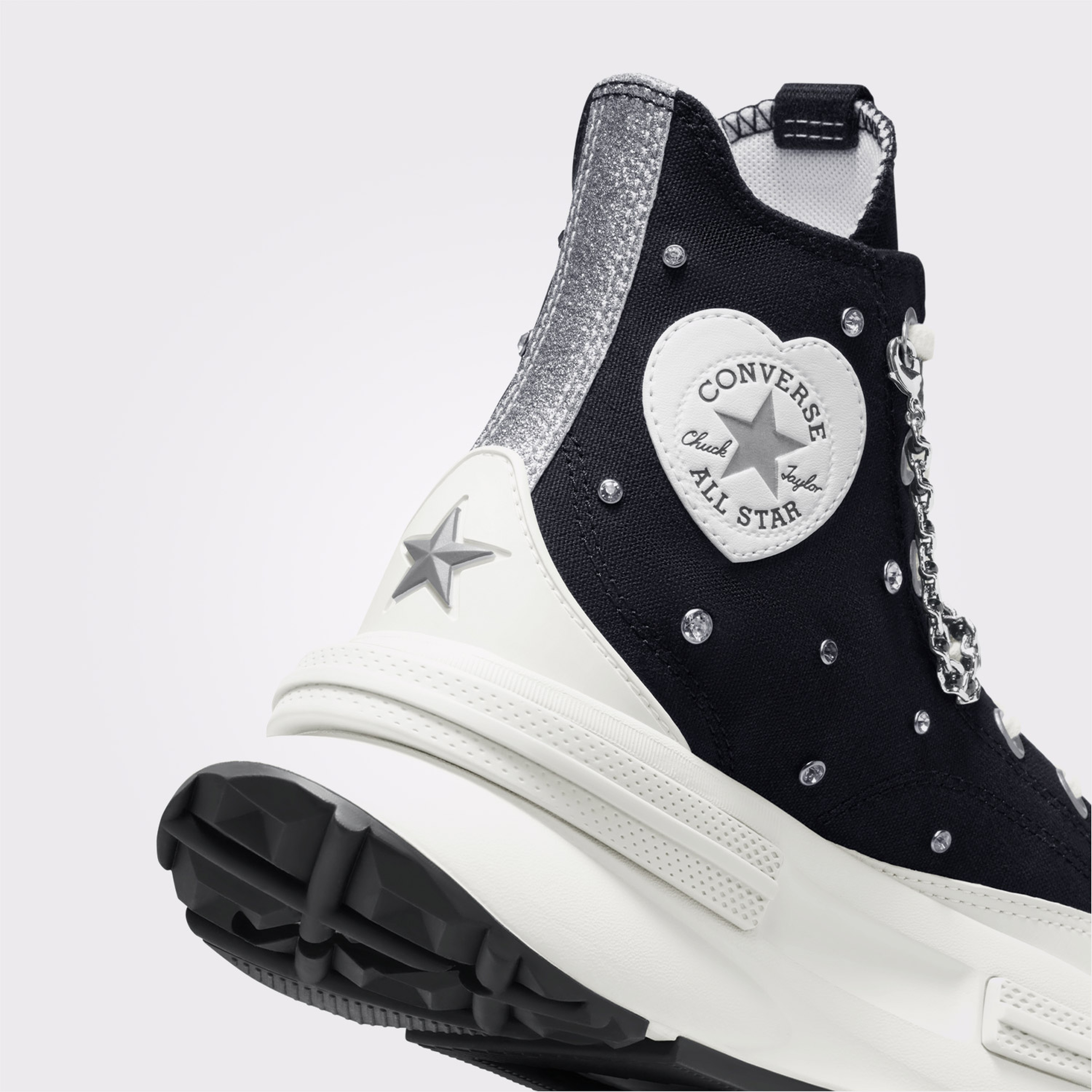 Converse Run Star Legacy CX Unisex Siyah Platform Sneaker