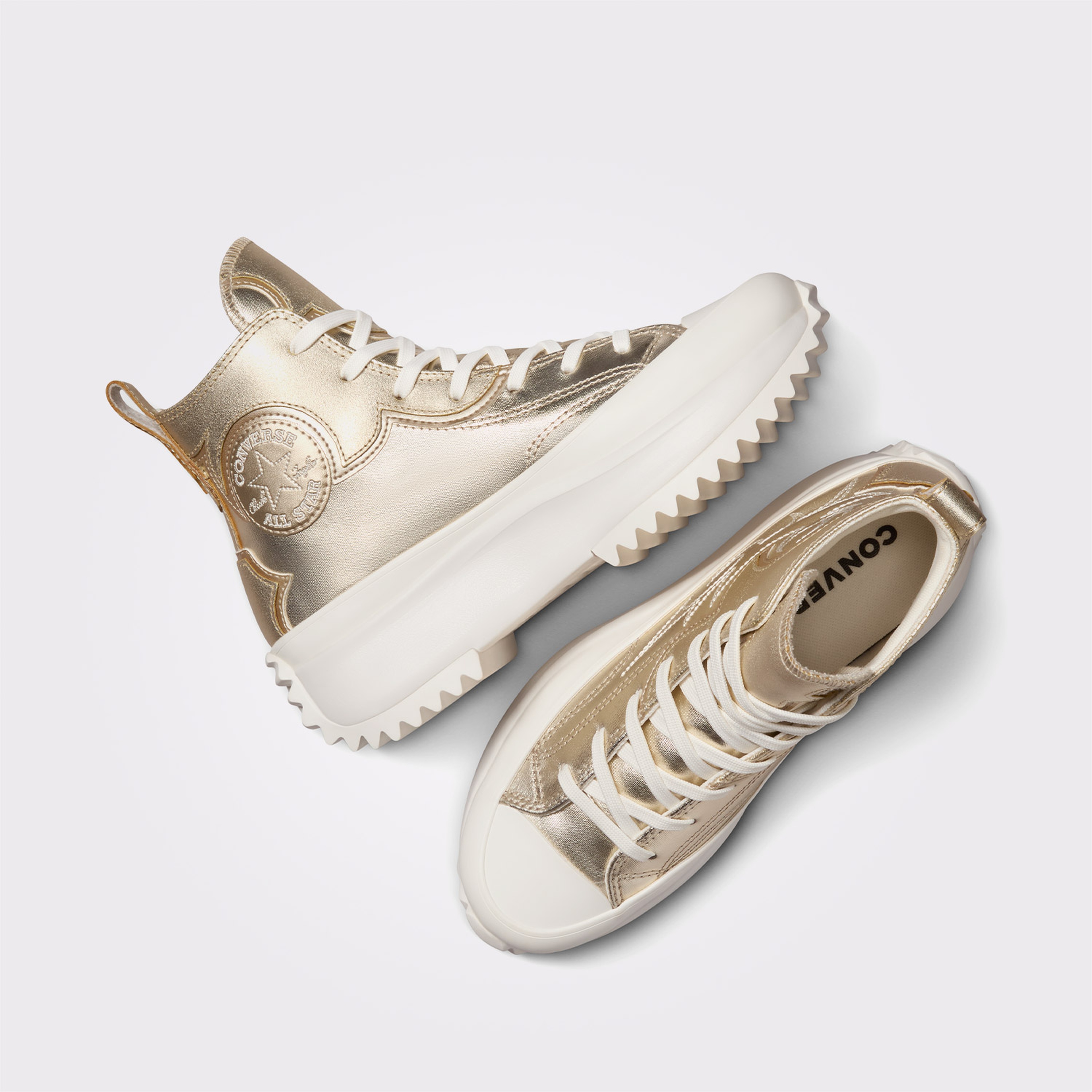 Converse Run Star Hike Unisex Sarı Platform Sneaker