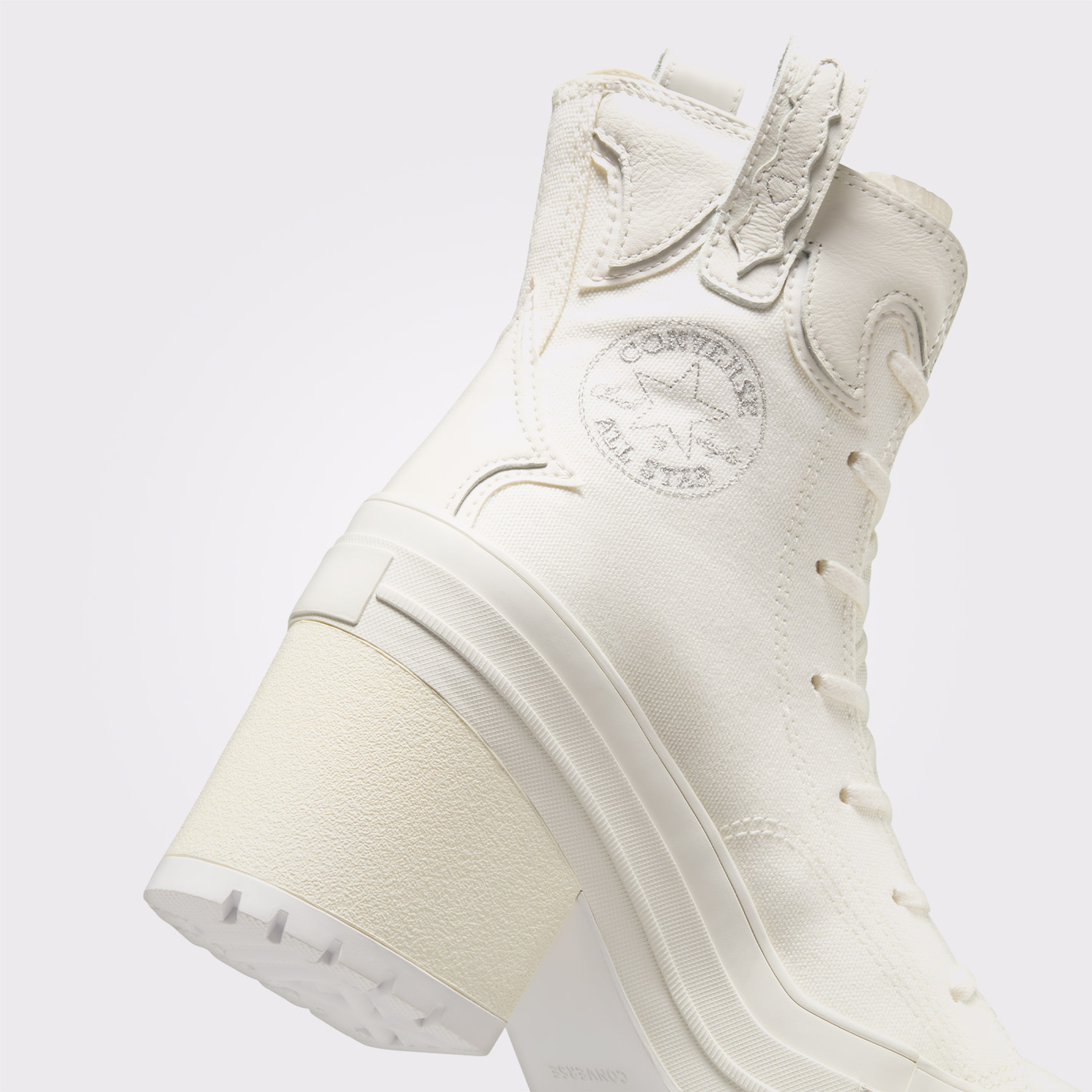 Converse Chuck 70 De Luxe Heel Kadın Beyaz Platform Sneaker
