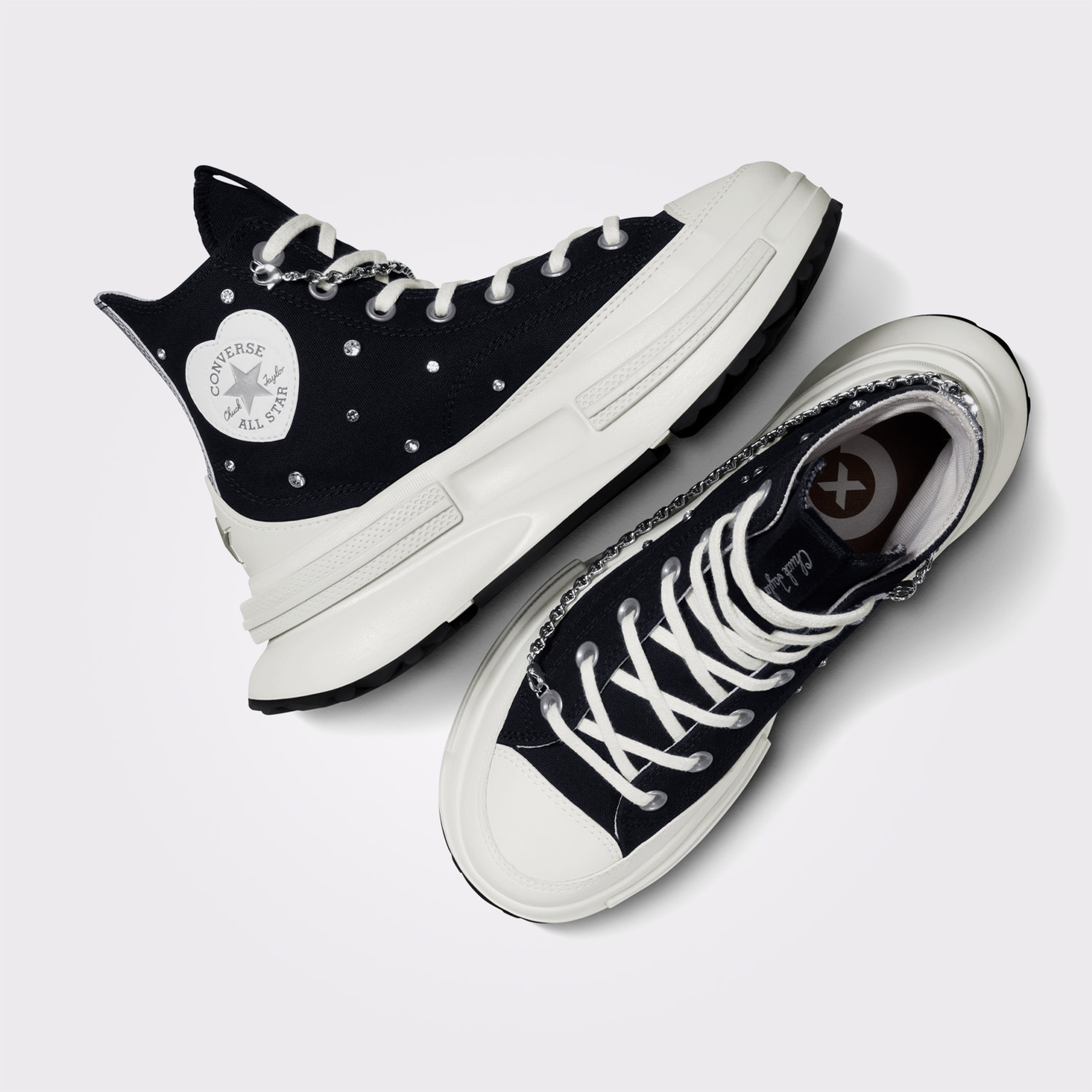 Converse Run Star Legacy CX Unisex Siyah Platform Sneaker