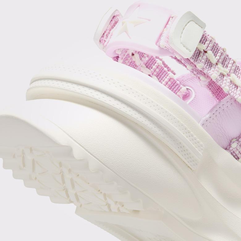 Converse Run Star Utility Cx Unisex Pembe Platform Sandalet