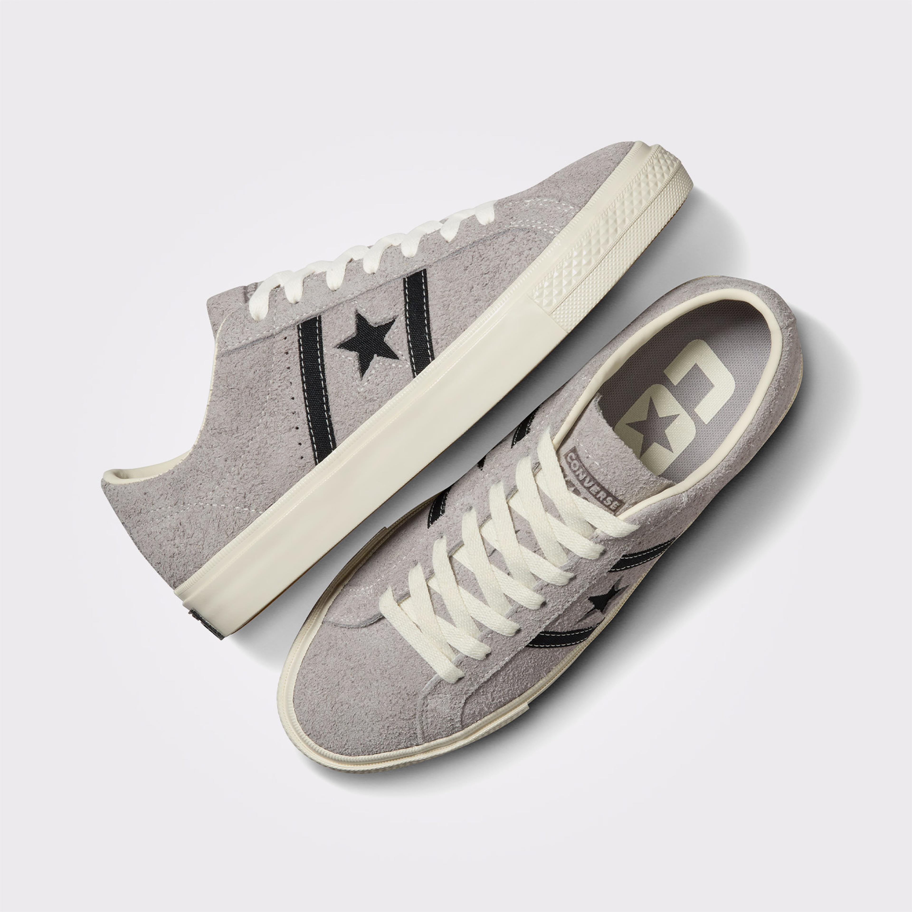 Converse One Star Pro Academy Pro Unisex Gri Süet Sneaker