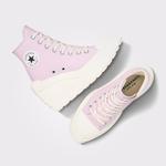 Converse Chuck 70 De Luxe Wedge Unisex Pembe Platform Sneaker