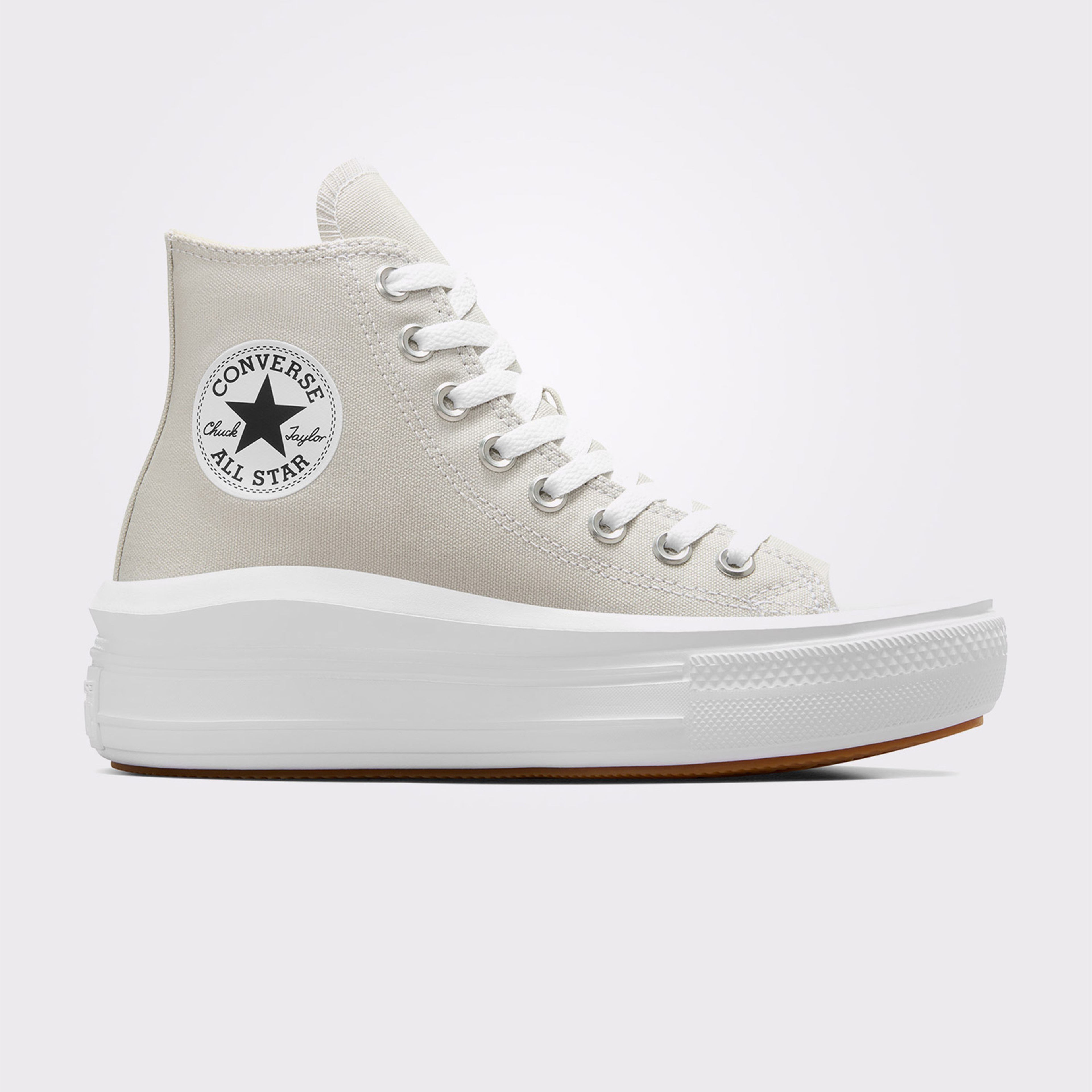 Converse Chuck Taylor All Star Move Unisex Gri Platform Sneaker