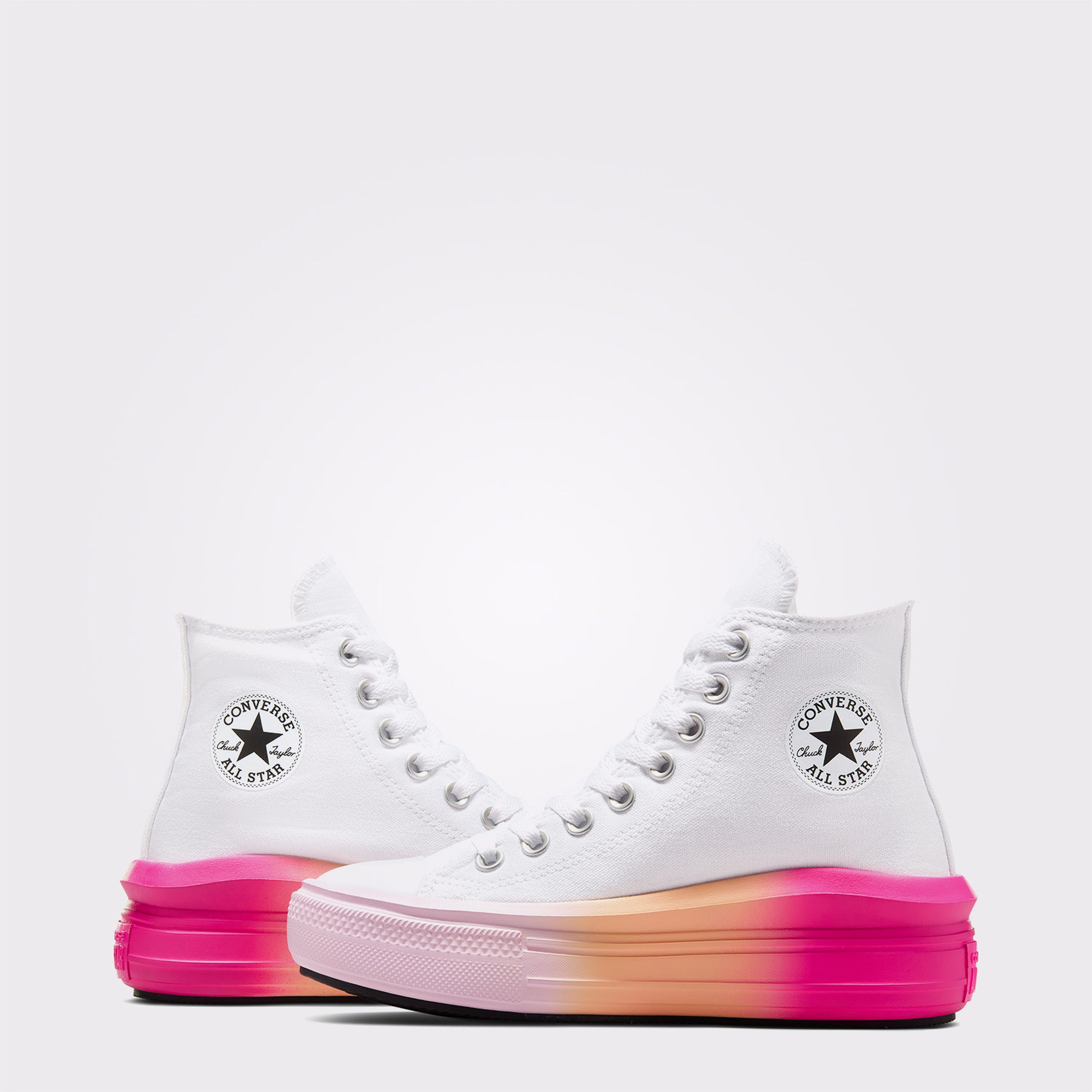Converse Chuck Taylor All Star Move Çocuk Beyaz Platform Sneaker