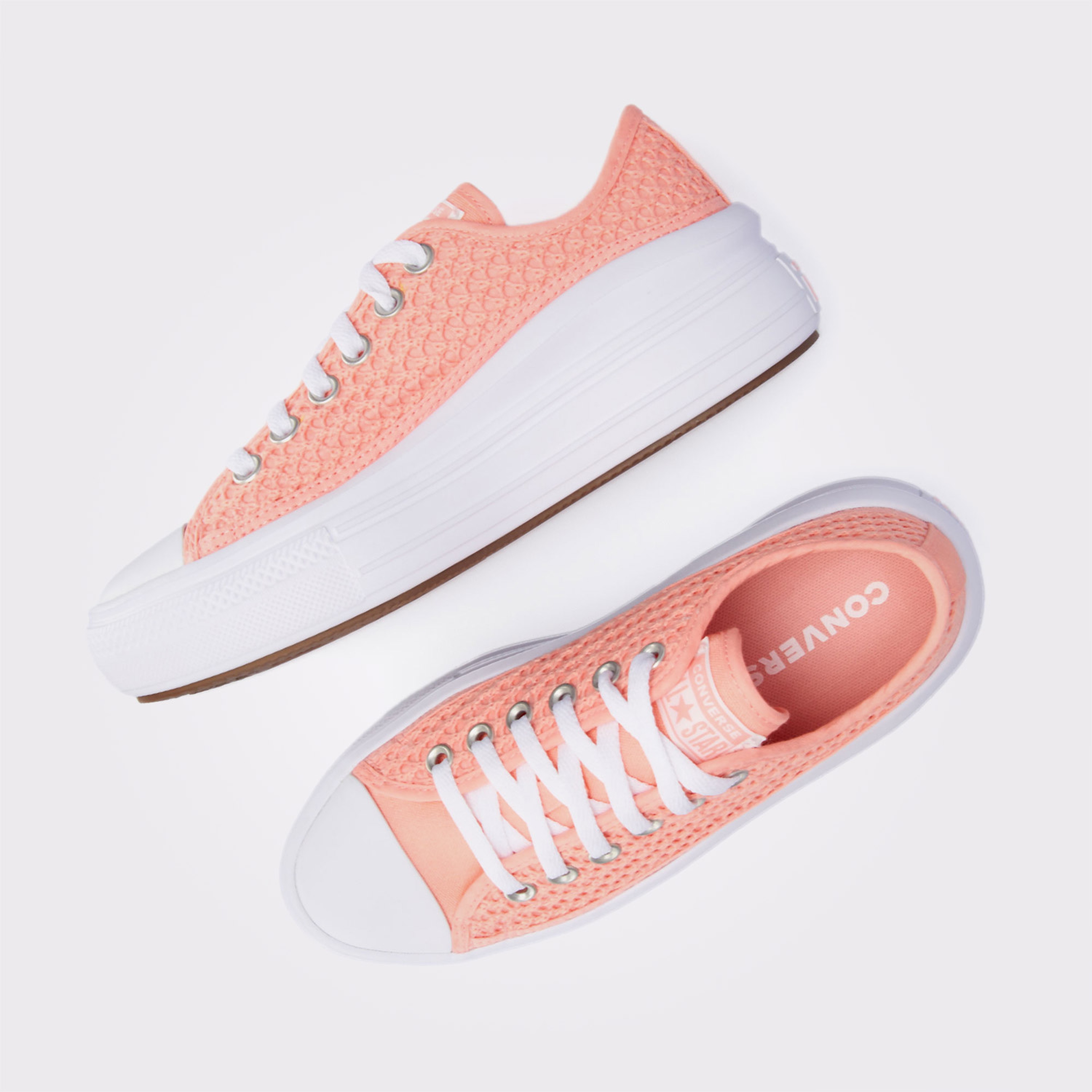 Converse Chuck Taylor All Star Move Kadın Pembe Platform Sneaker