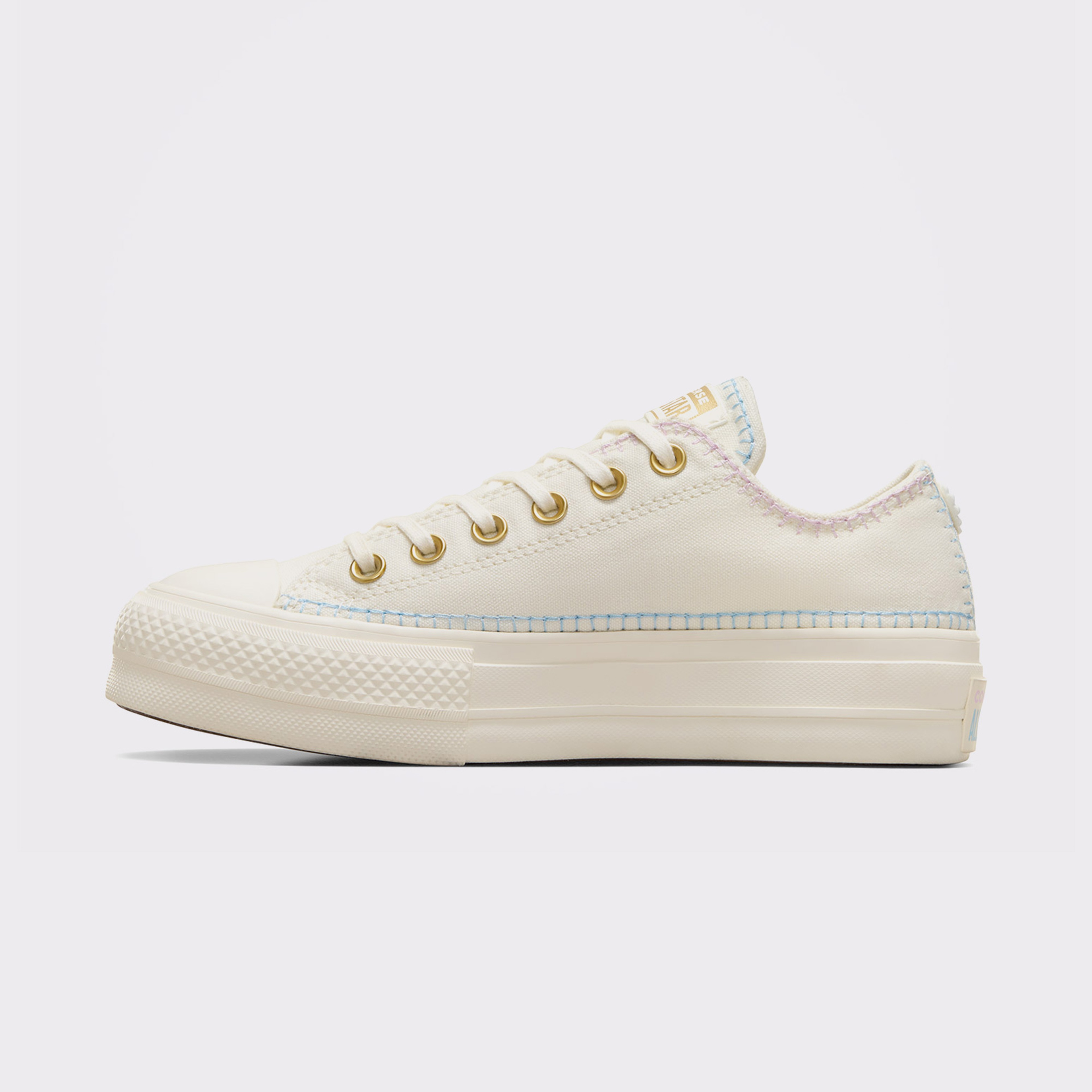 Converse Chuck Taylor All Star Lift Unisex Bej Platform Sneaker