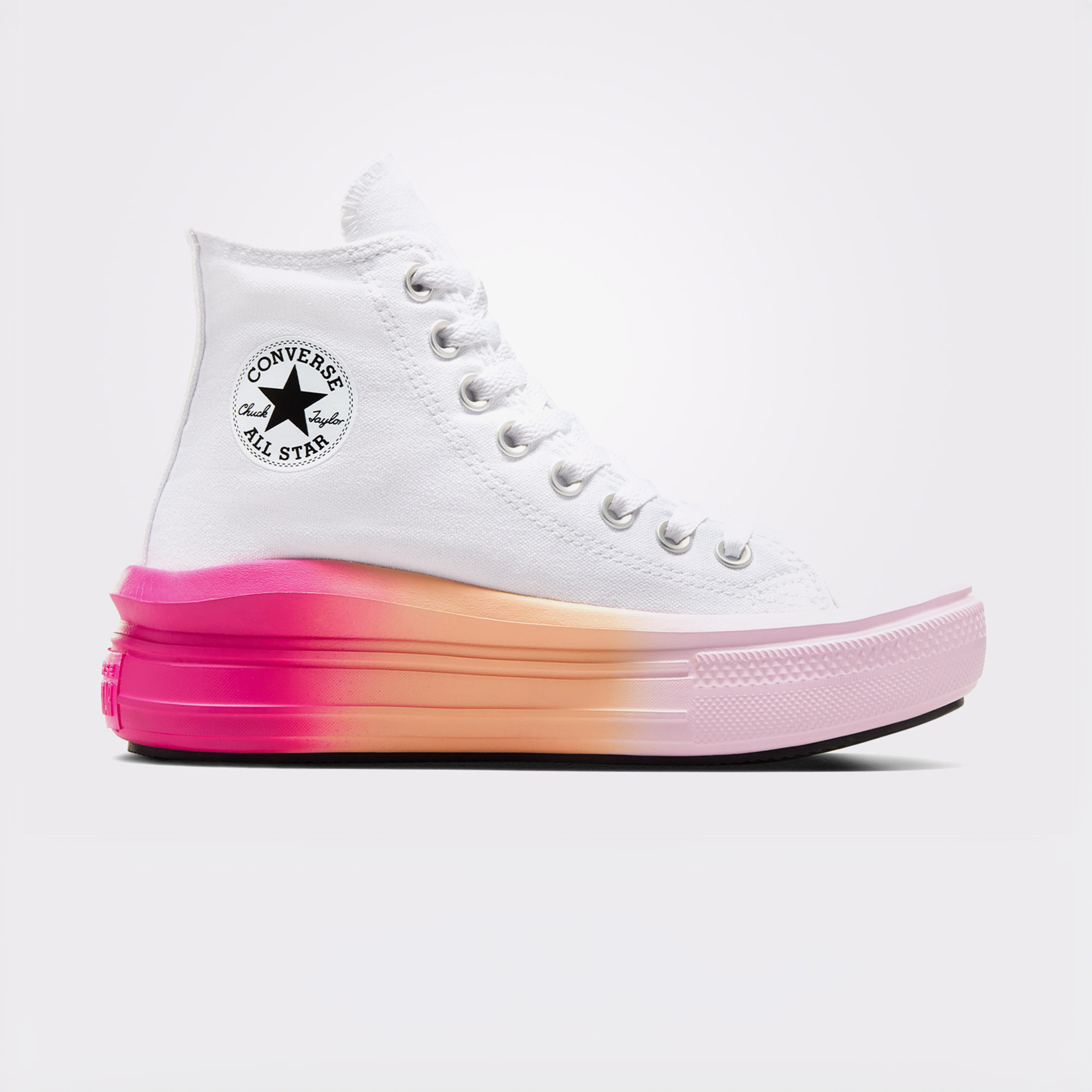 Converse Chuck Taylor All Star Move Çocuk Beyaz Platform Sneaker
