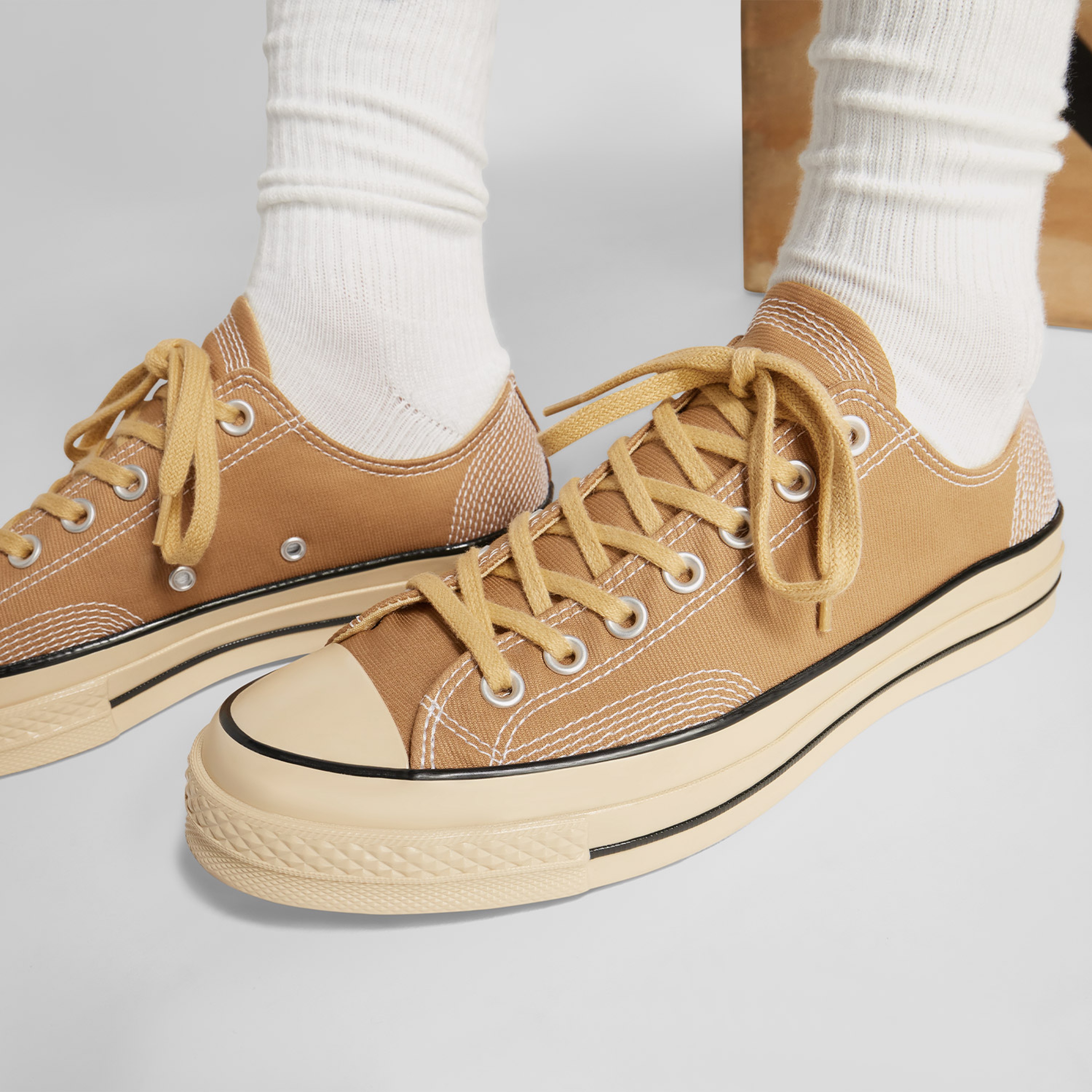 Converse Chuck 70 Multi-Stitch Unisex Kahverengi Sneaker