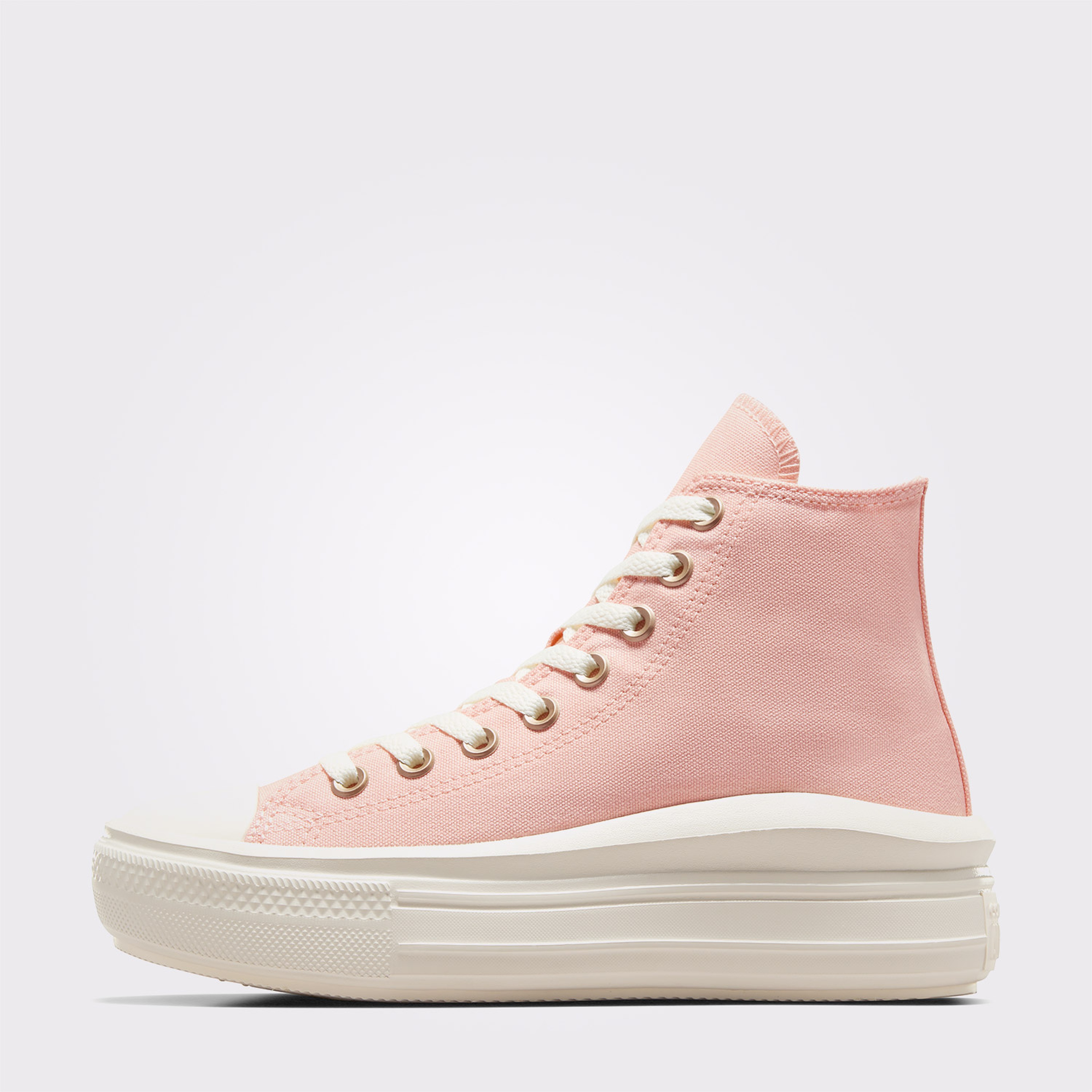 Converse Chuck Taylor All Star Move Unisex Pembe Platform Sneaker