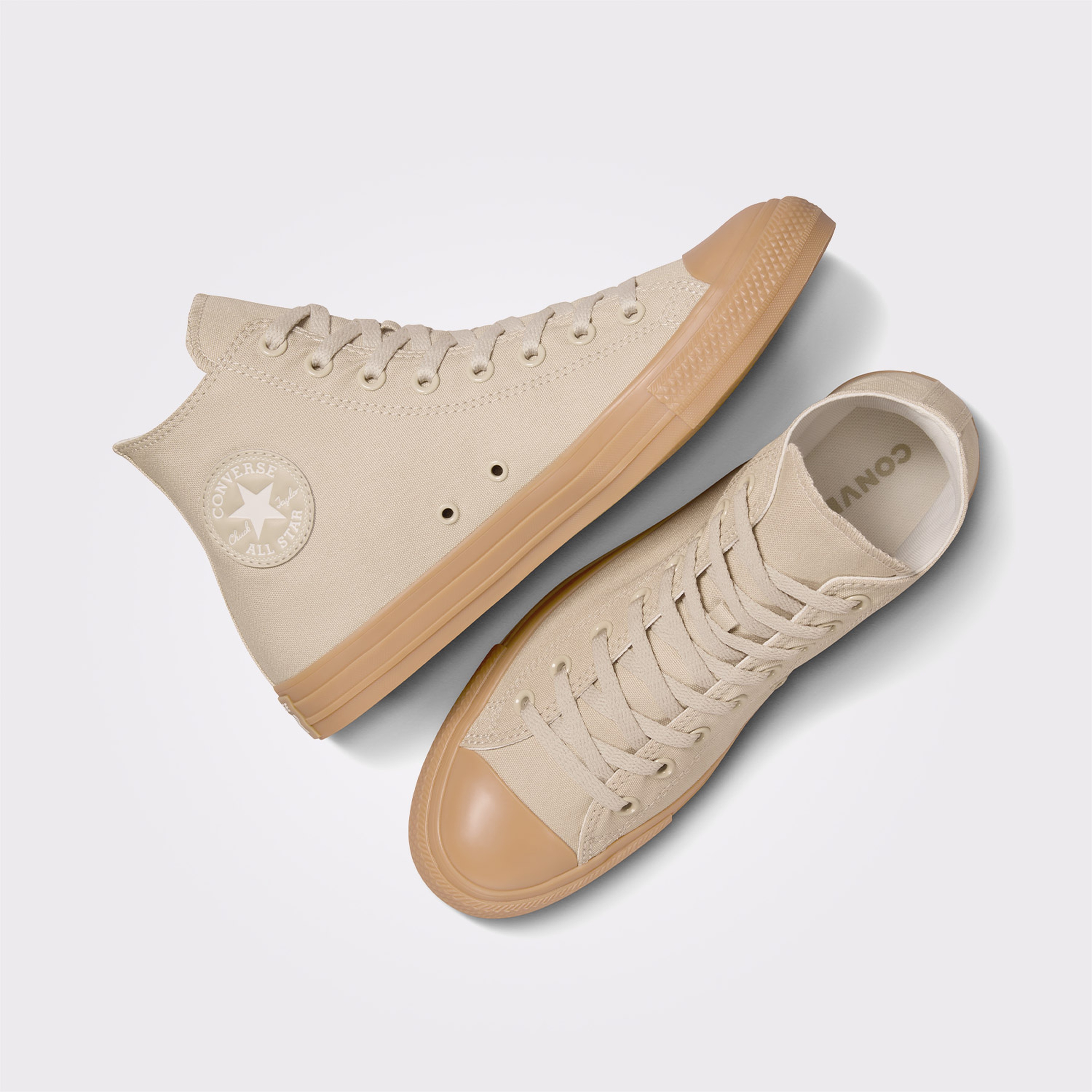 Converse Chuck Taylor All Star Monochrome Unisex Bej Sneaker