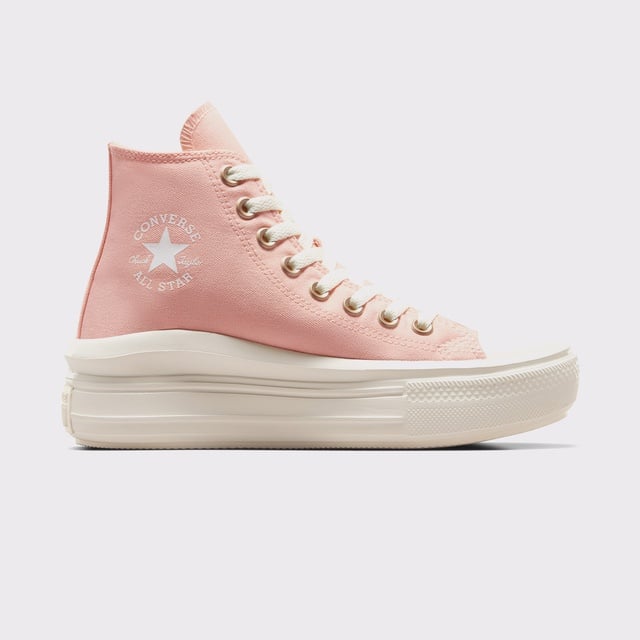 Converse Chuck Taylor All Star Move Unisex Pembe Platform Sneaker - Görsel 2