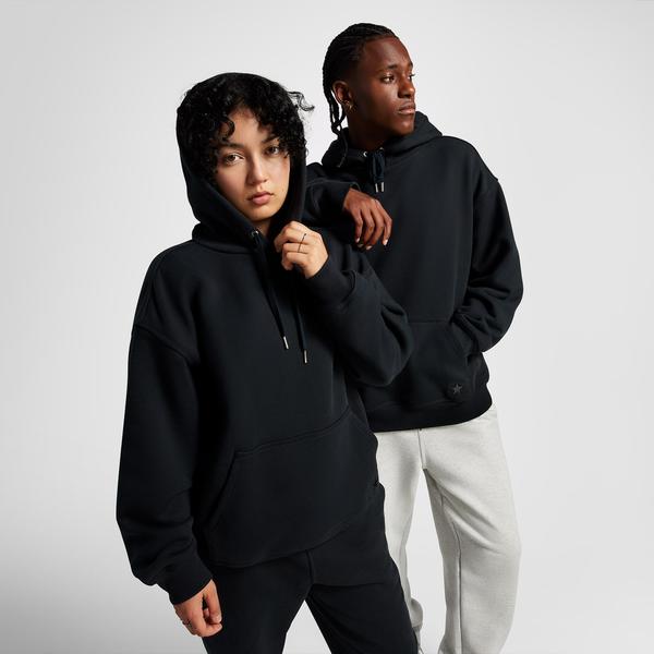 Converse Loose Fit Unisex Siyah Günlük Sweatshirt