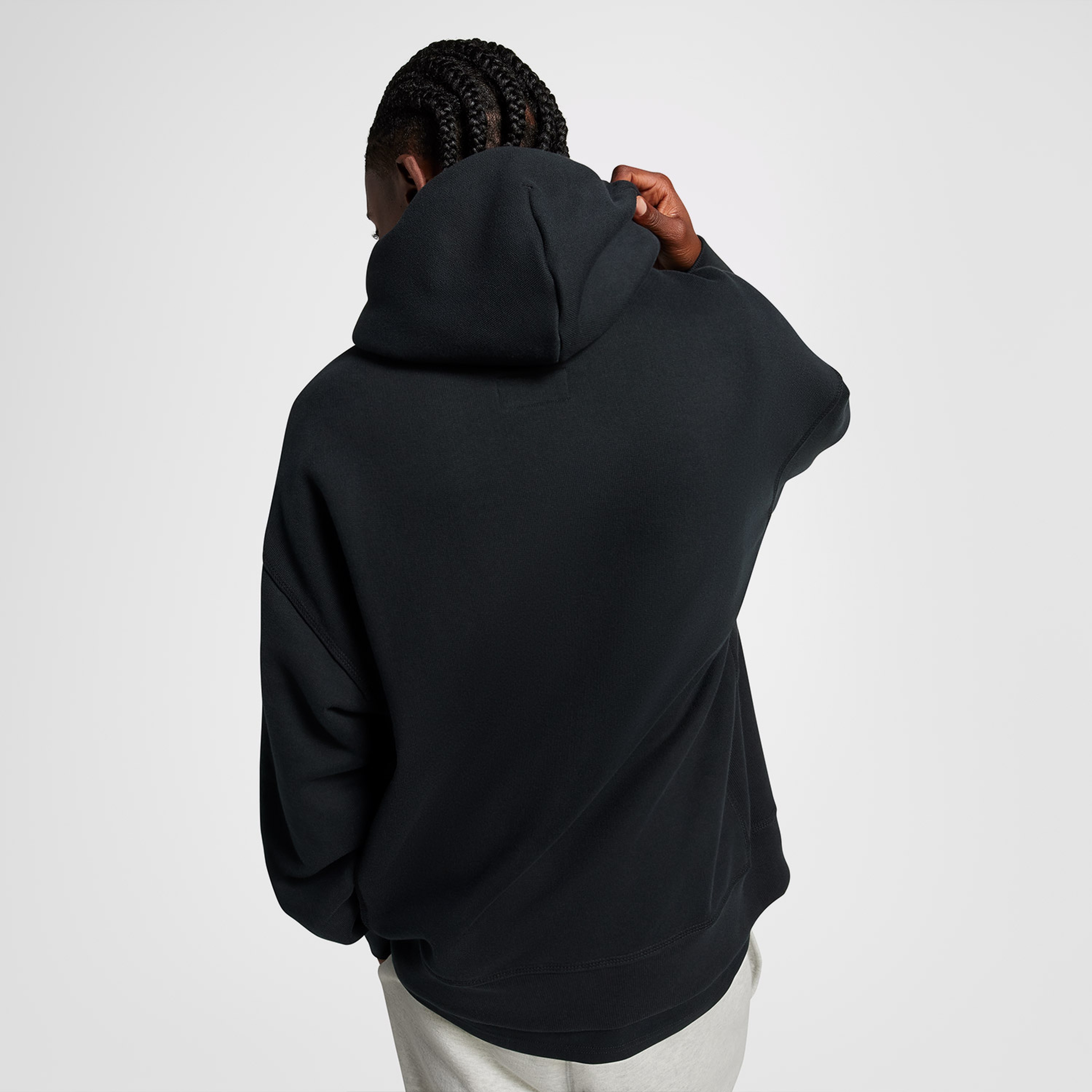 Converse Loose Fit Unisex Siyah Günlük Sweatshirt