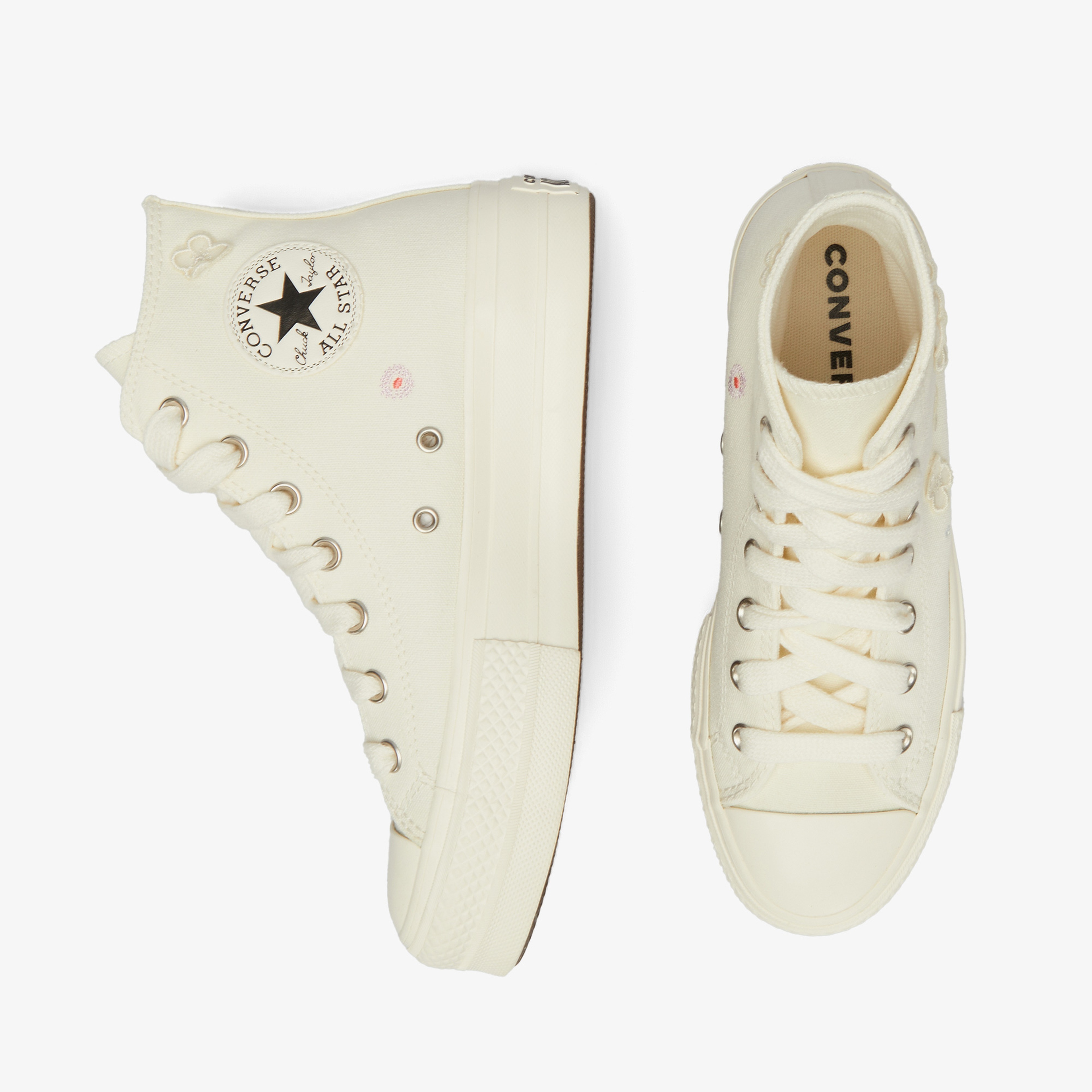 Converse Chuck Taylor All Star Lift Kadın Krem Sneaker