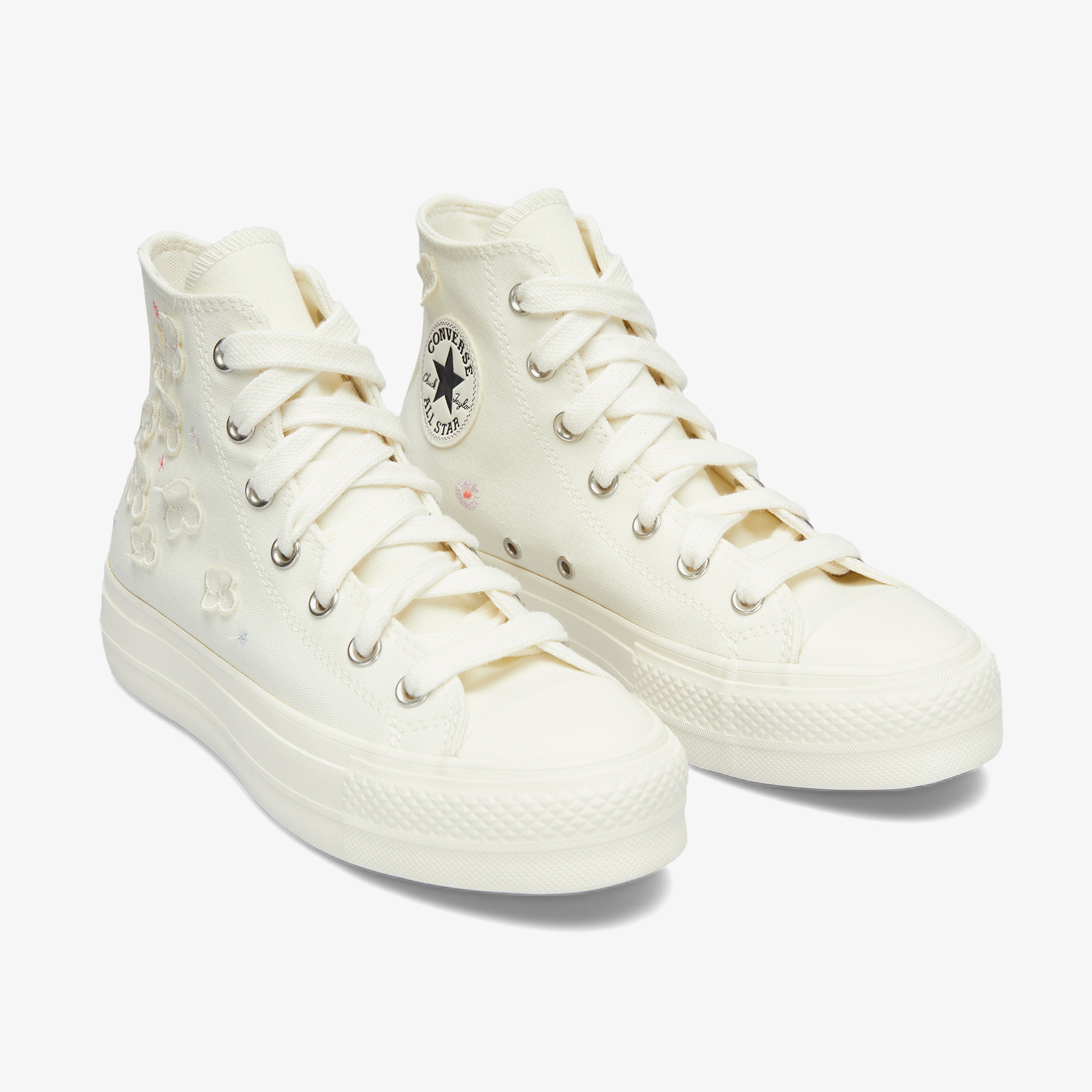 Converse Chuck Taylor All Star Lift Kadın Krem Sneaker