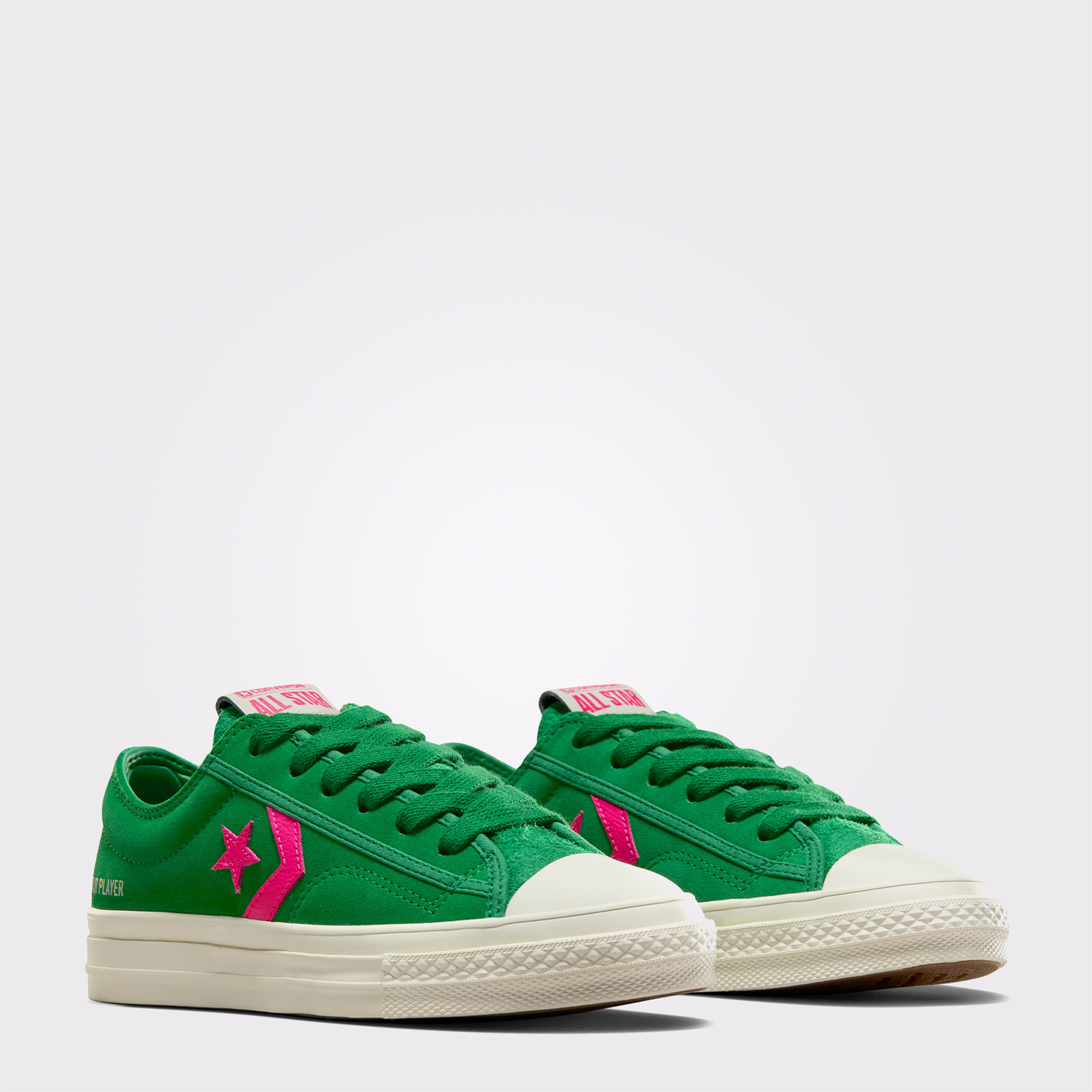 Converse Star Player 76 Unisex Yeşil Süet Sneaker
