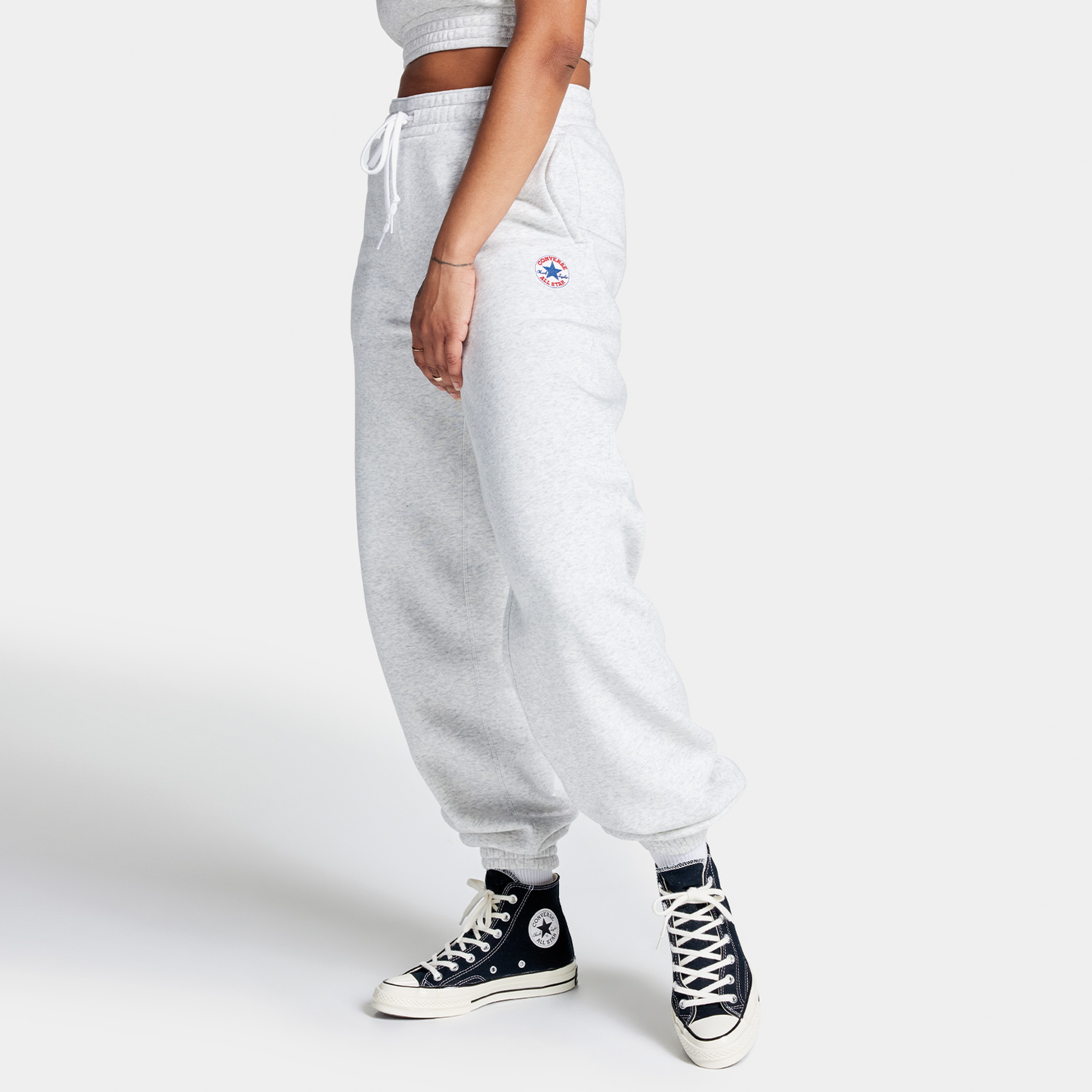 Converse Retro Chuck Taylor Kadın Gri Eşofman Altı