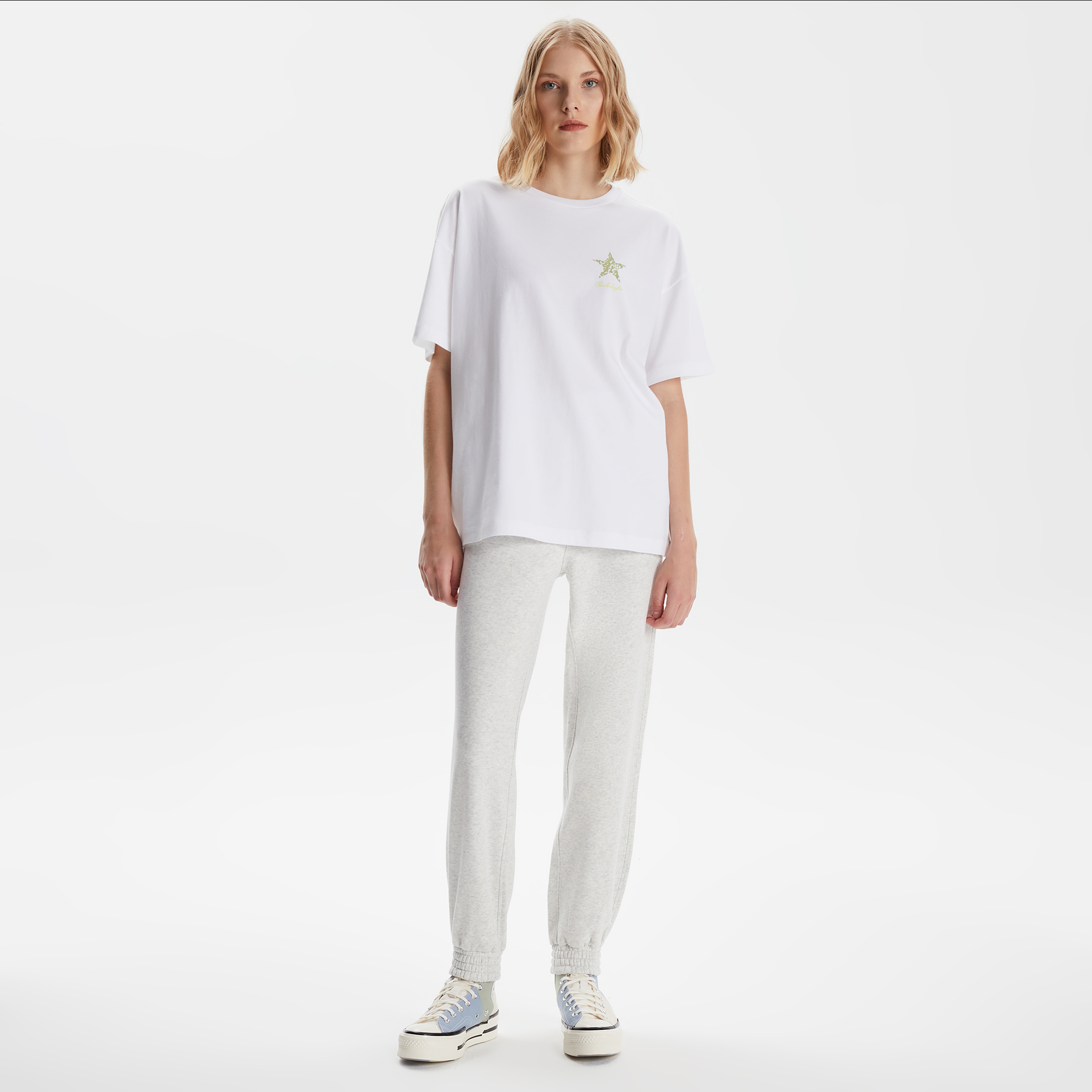 Converse Retro Chuck Taylor Kadın Gri Eşofman Altı