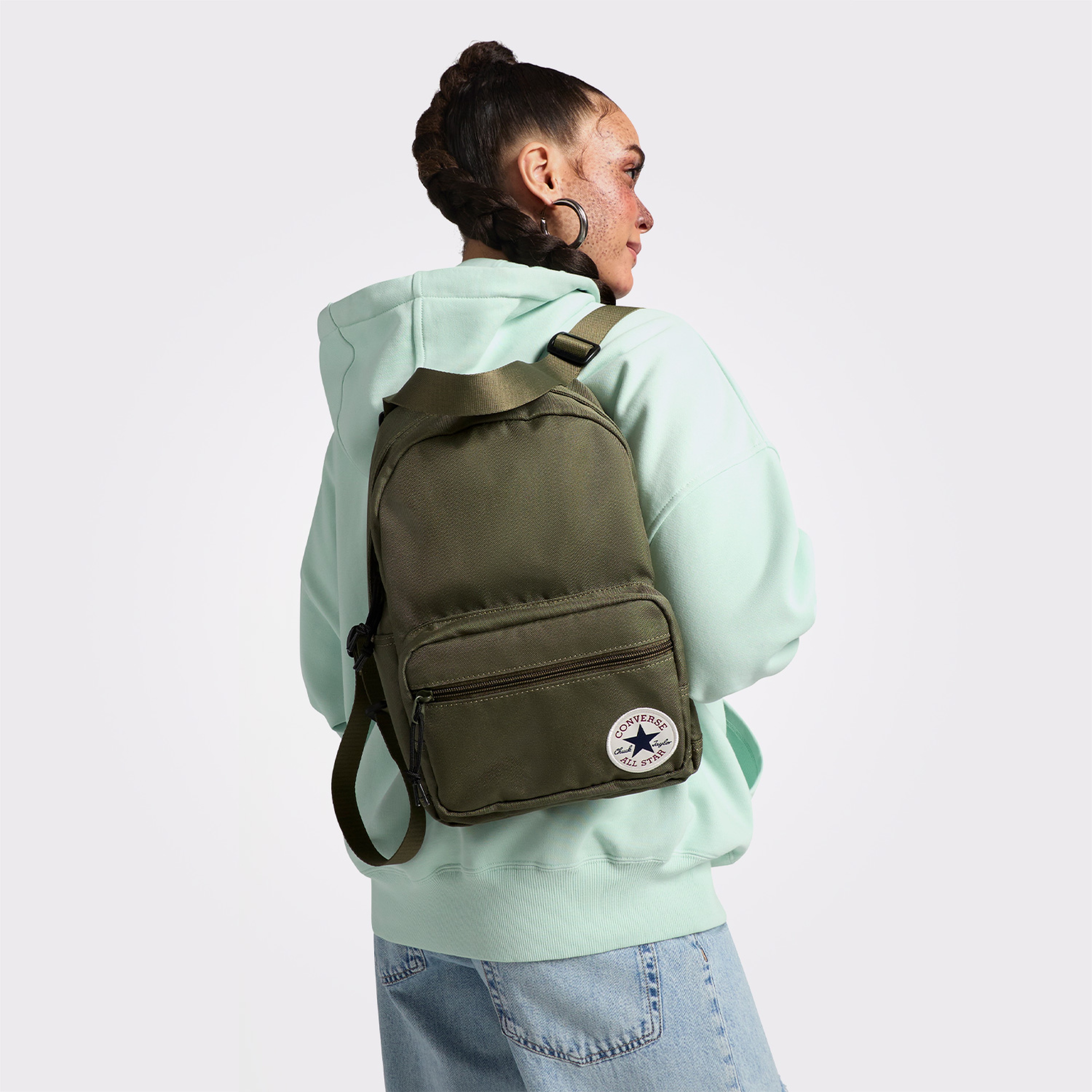 Converse Go 2 Unisex Yeşil Sırt Çantası