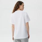 Converse Go-To Star Chevron Logo  Unisex Beyaz T-Shirt