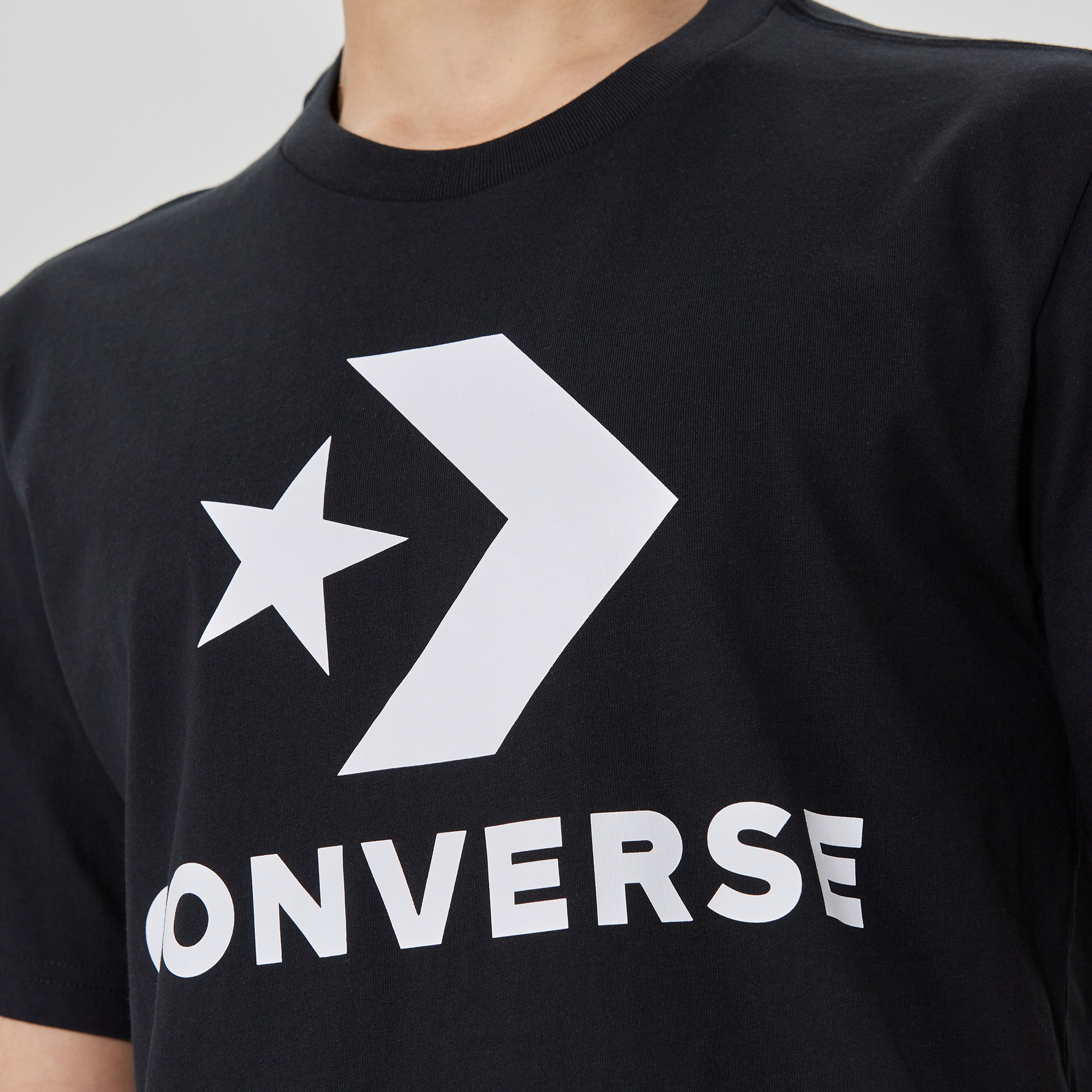 Converse Go-To Unisex Siyah T-Shirt