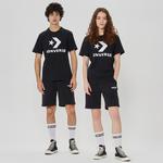 Converse Go-To Star Chevron Logo Unisex Siyah T-Shirt