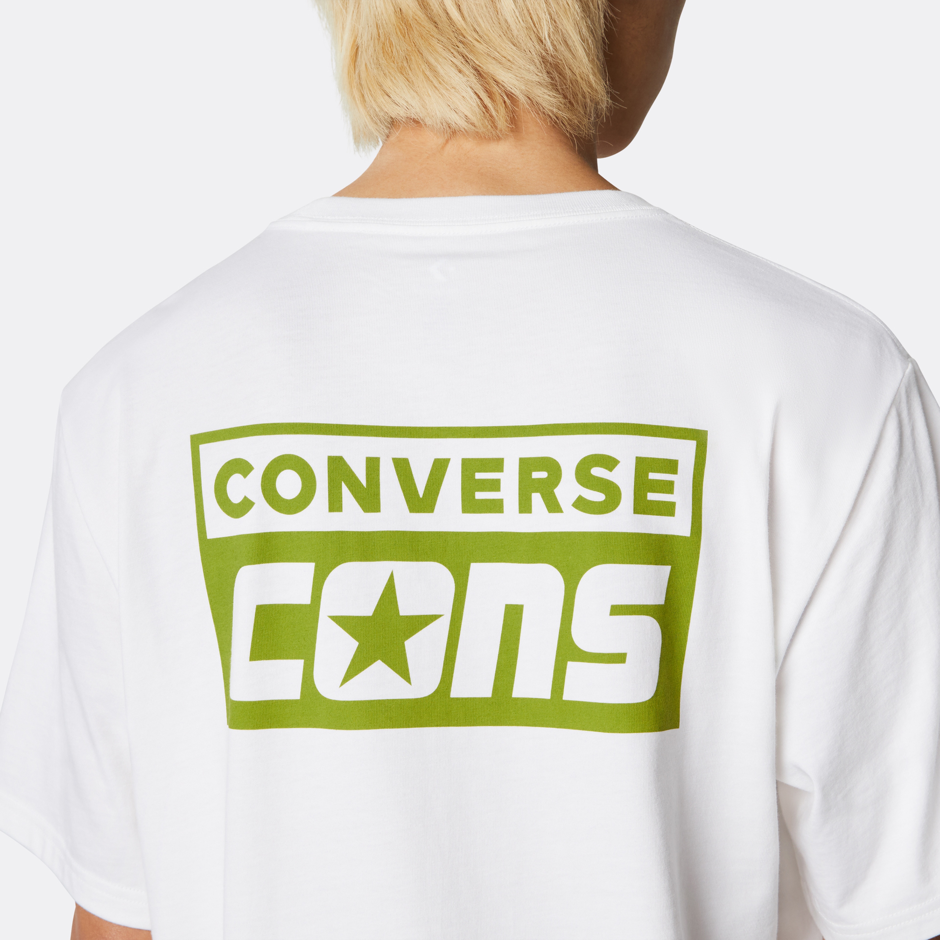 Converse Cons Graphic  Erkek Beyaz T-Shirt