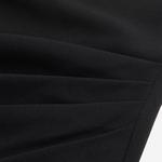 KADIN FERMUARLI SİYAH ELBİSE