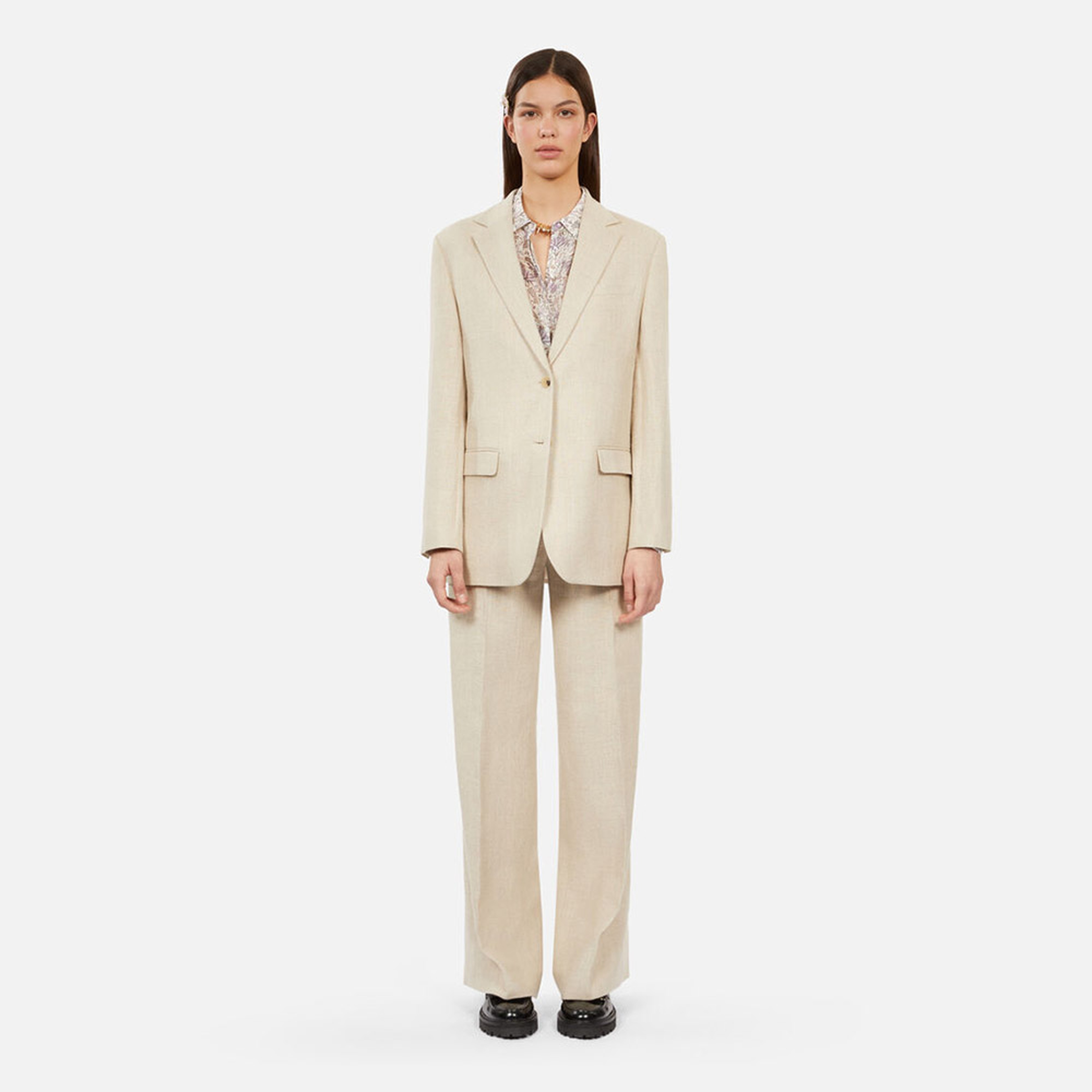 KADIN BEJ KAHVERENGİ CEKET