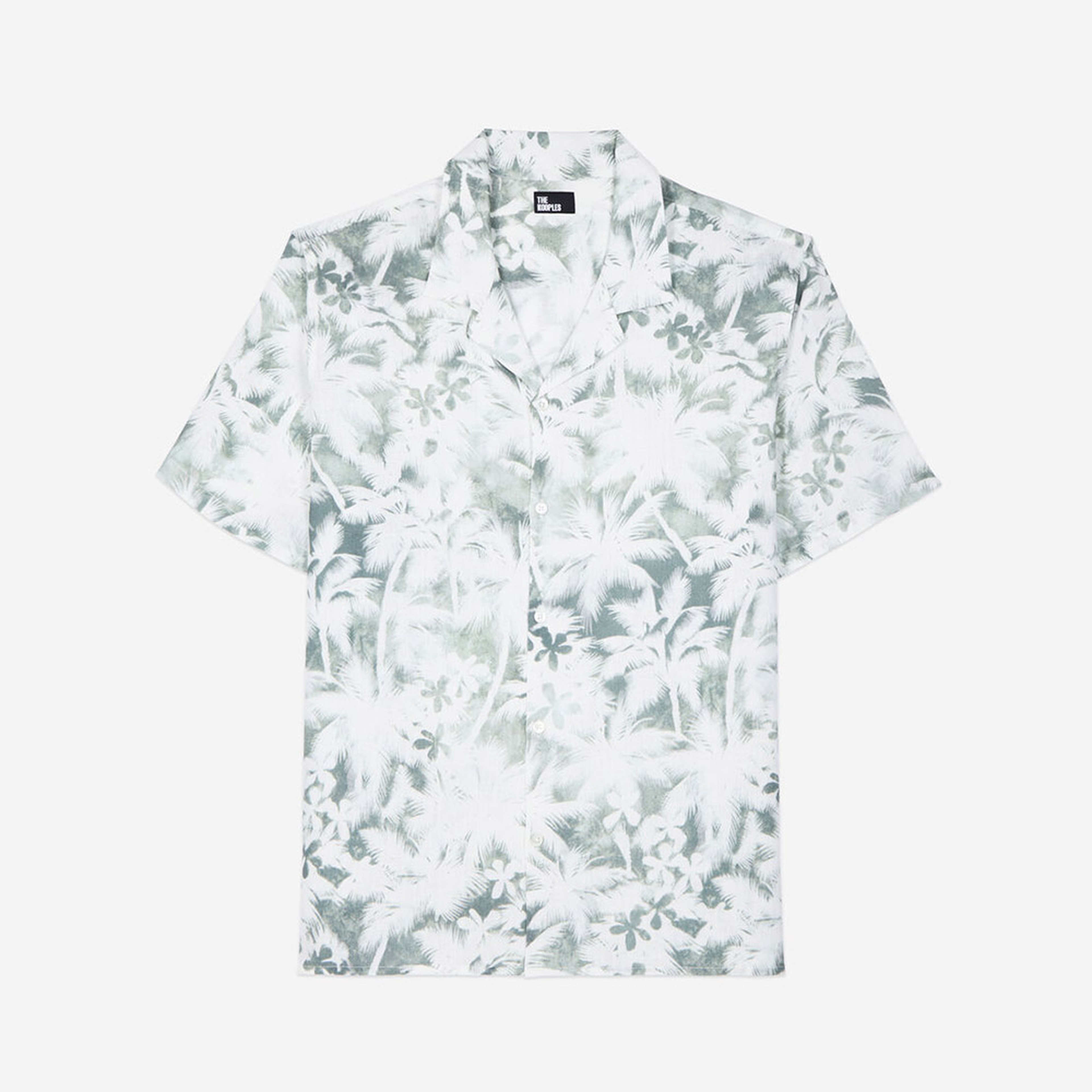 ERKEK BEYAZ DESENLİ GÖMLEK