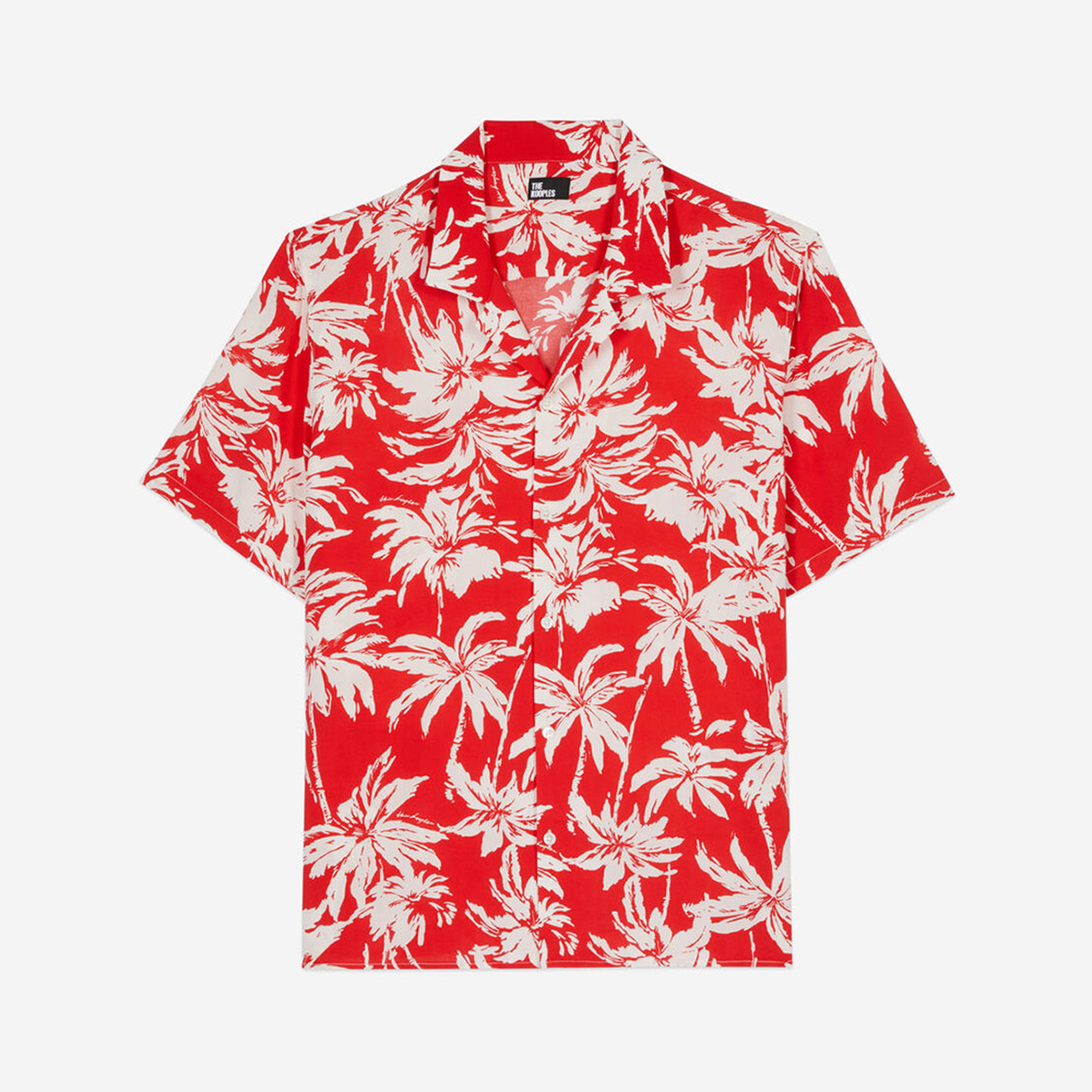 ERKEK KIRMIZI DESENLİ GÖMLEK