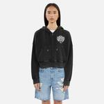 KADIN SİYAH SWEATSHIRT