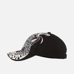 UNISEX DESENLİ SİYAH ŞAPKA